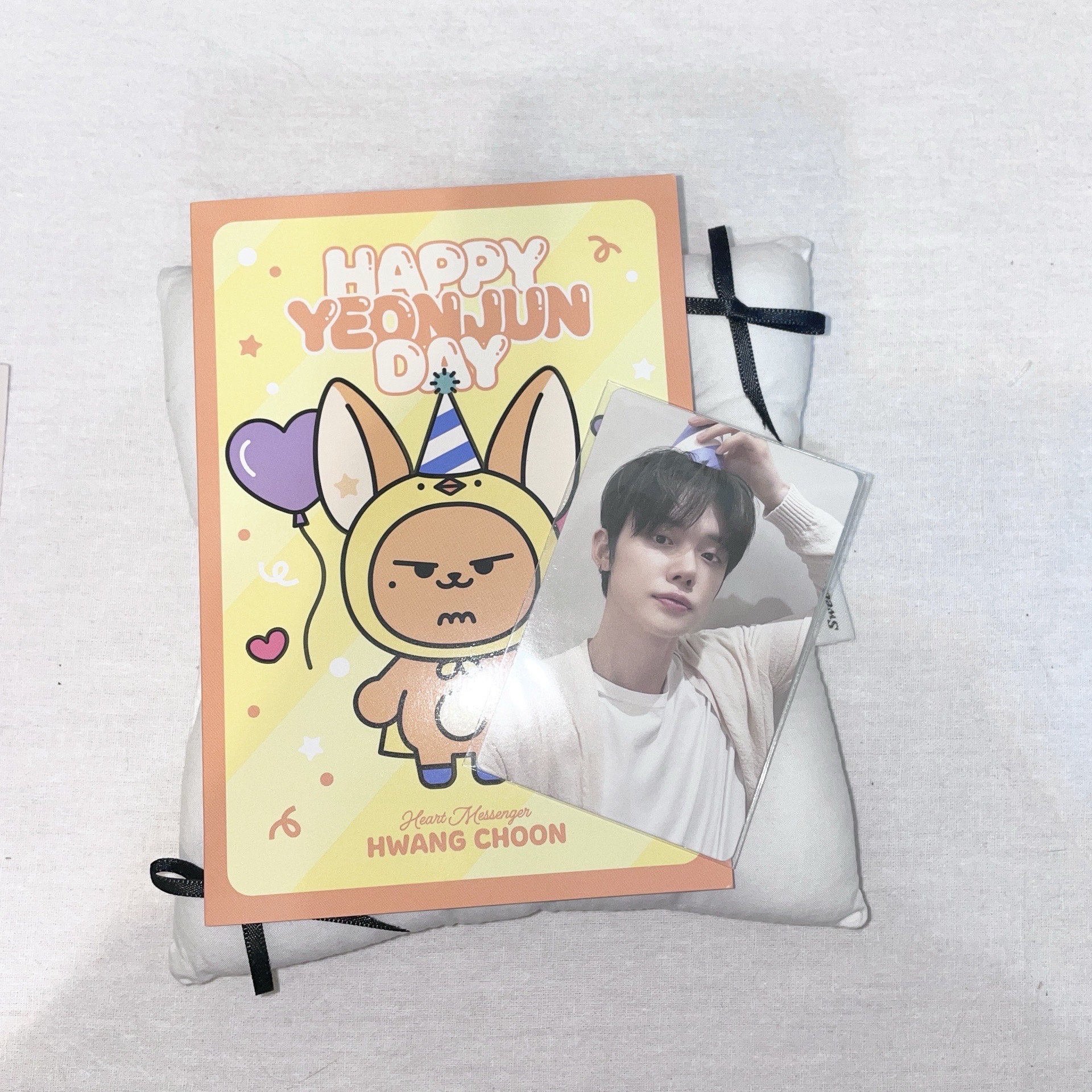 ⚪️25-26生日禮 周邊卡 （含大卡手寫信、小卡）𝙔𝙀𝙊𝙉𝙅𝙐𝙉