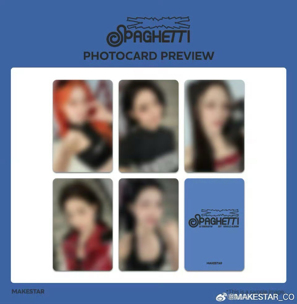 SPAGHETTI ms 5.0簽售卡