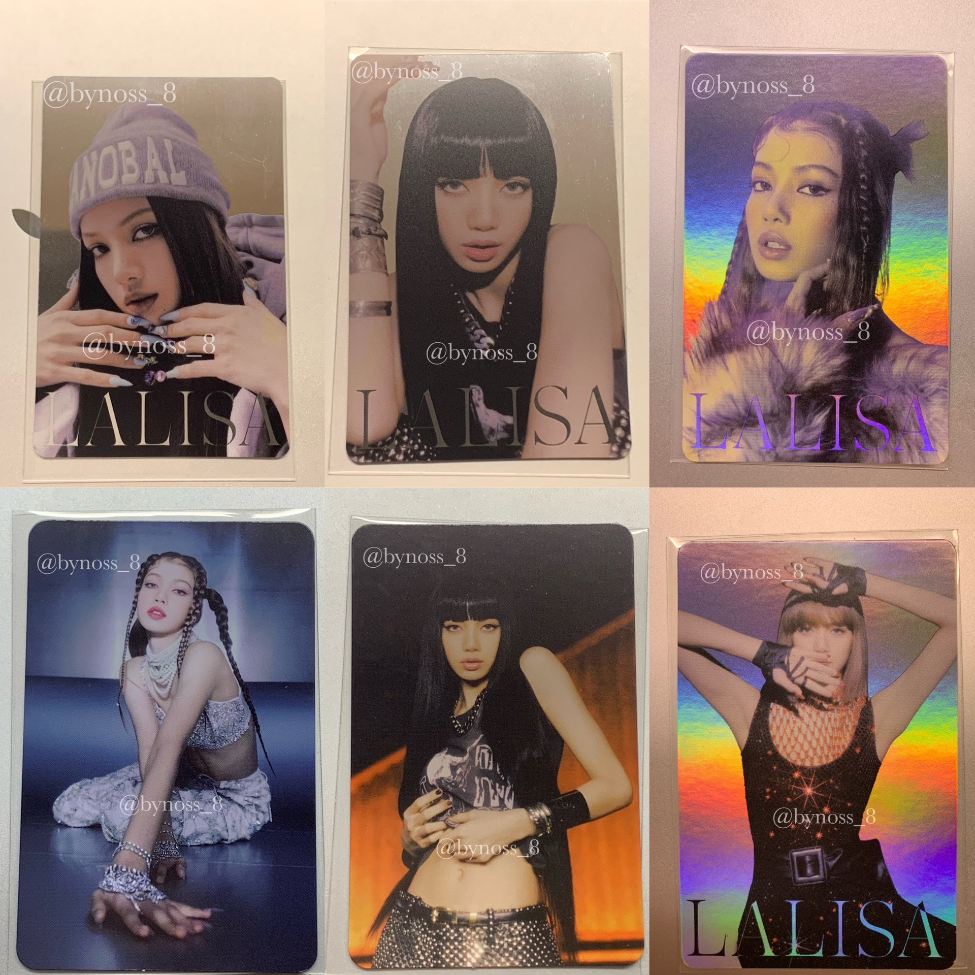 LALISA專輯卡、特典卡（整圖出）