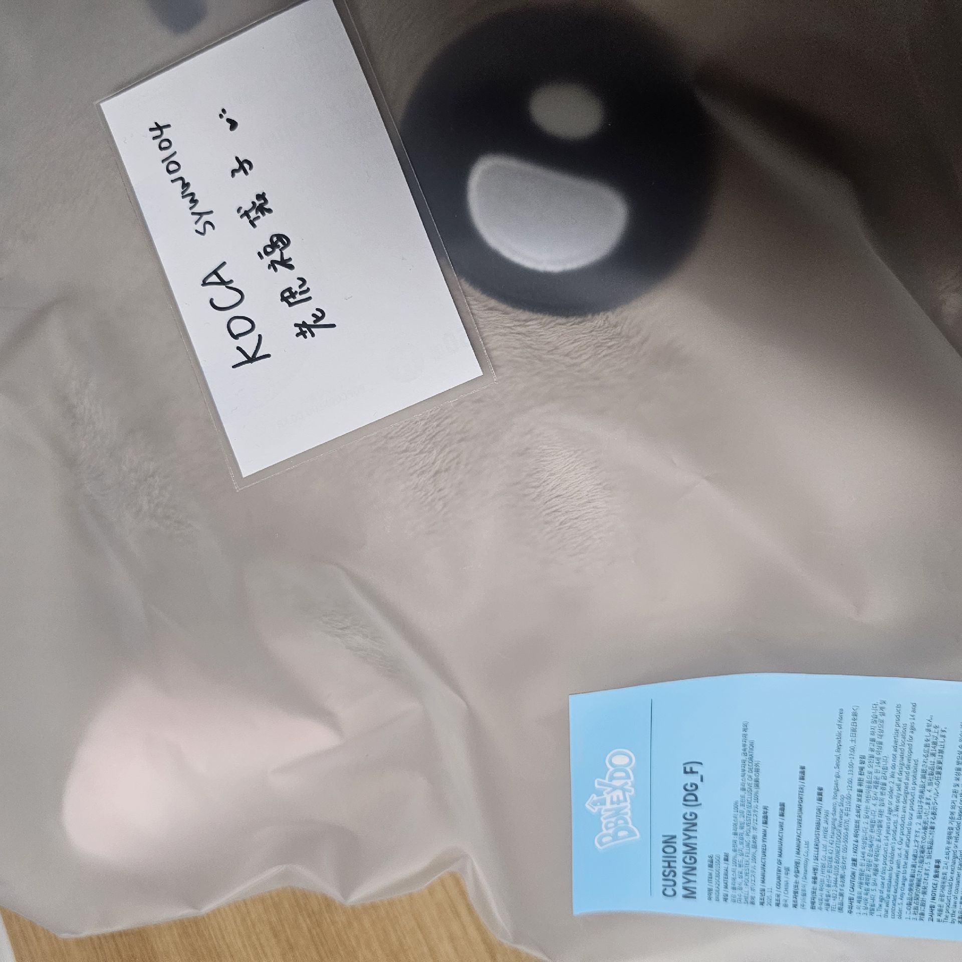 BBNEXDO 抱枕 MYNGMYNG