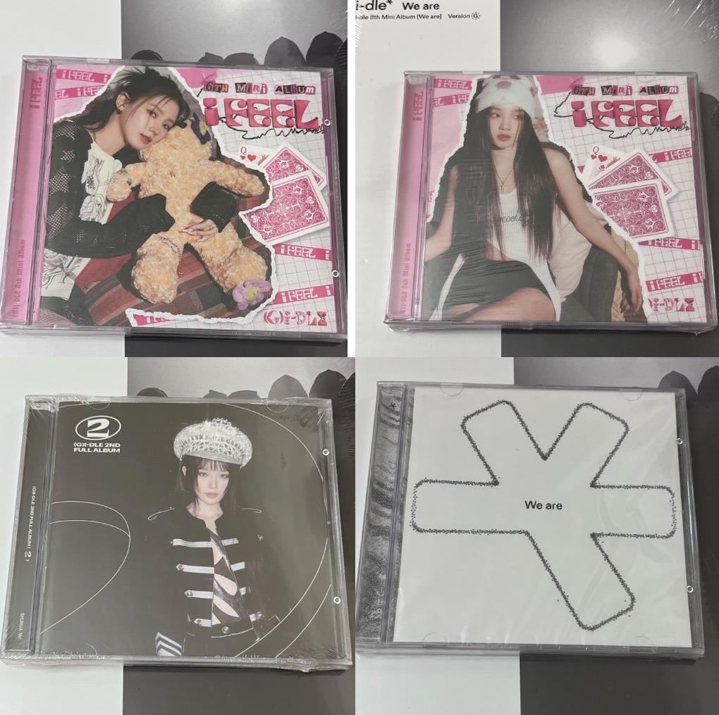 全新未拆I-dle單封