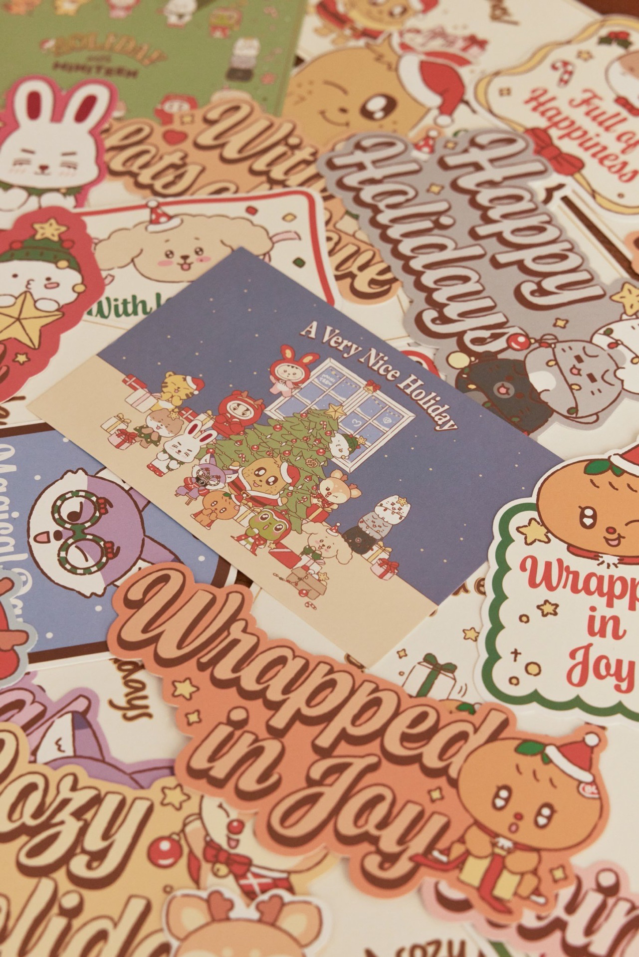 現貨 聖誕Miniteen 明信片組