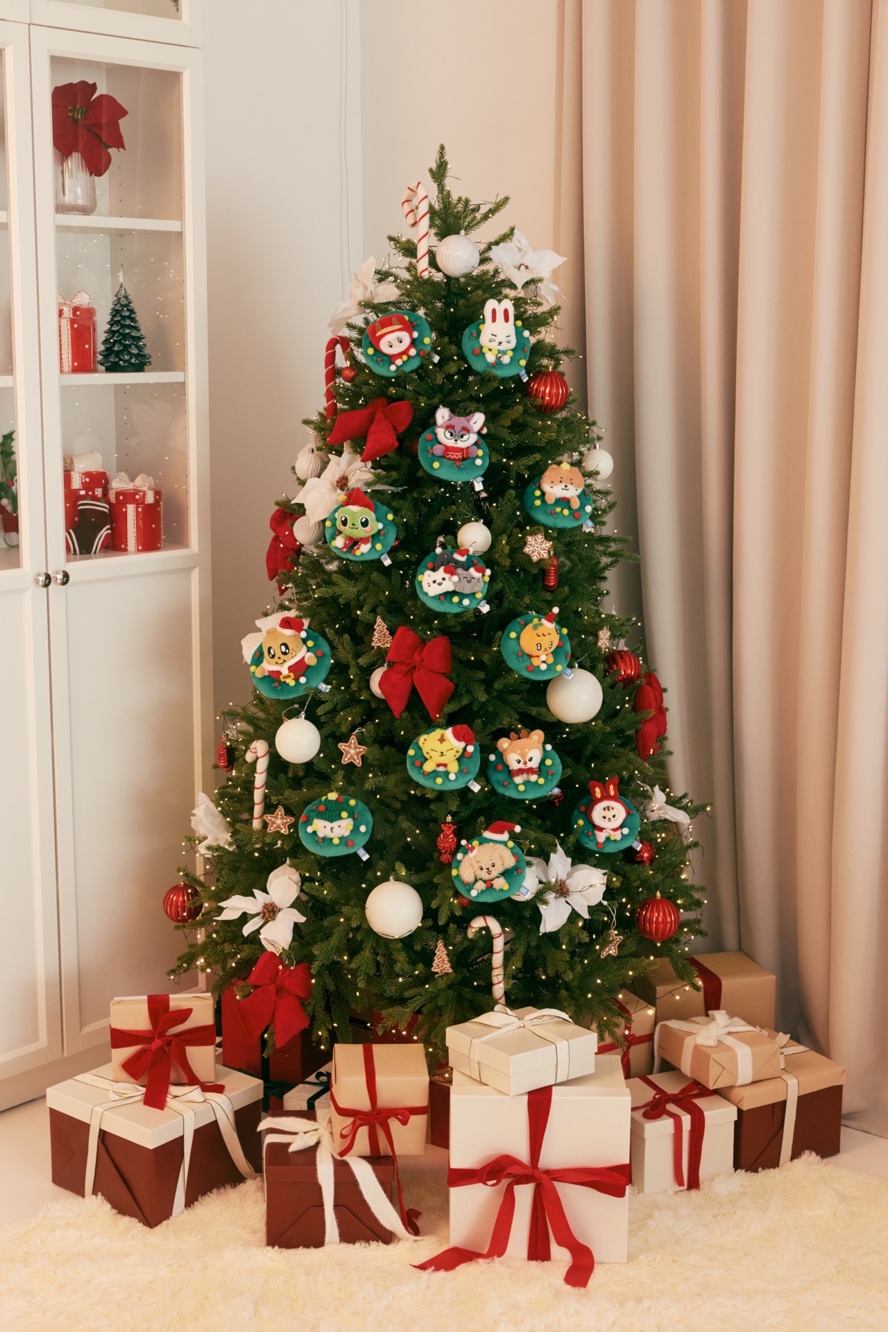 預購 聖誕Miniteen 花圈吊飾