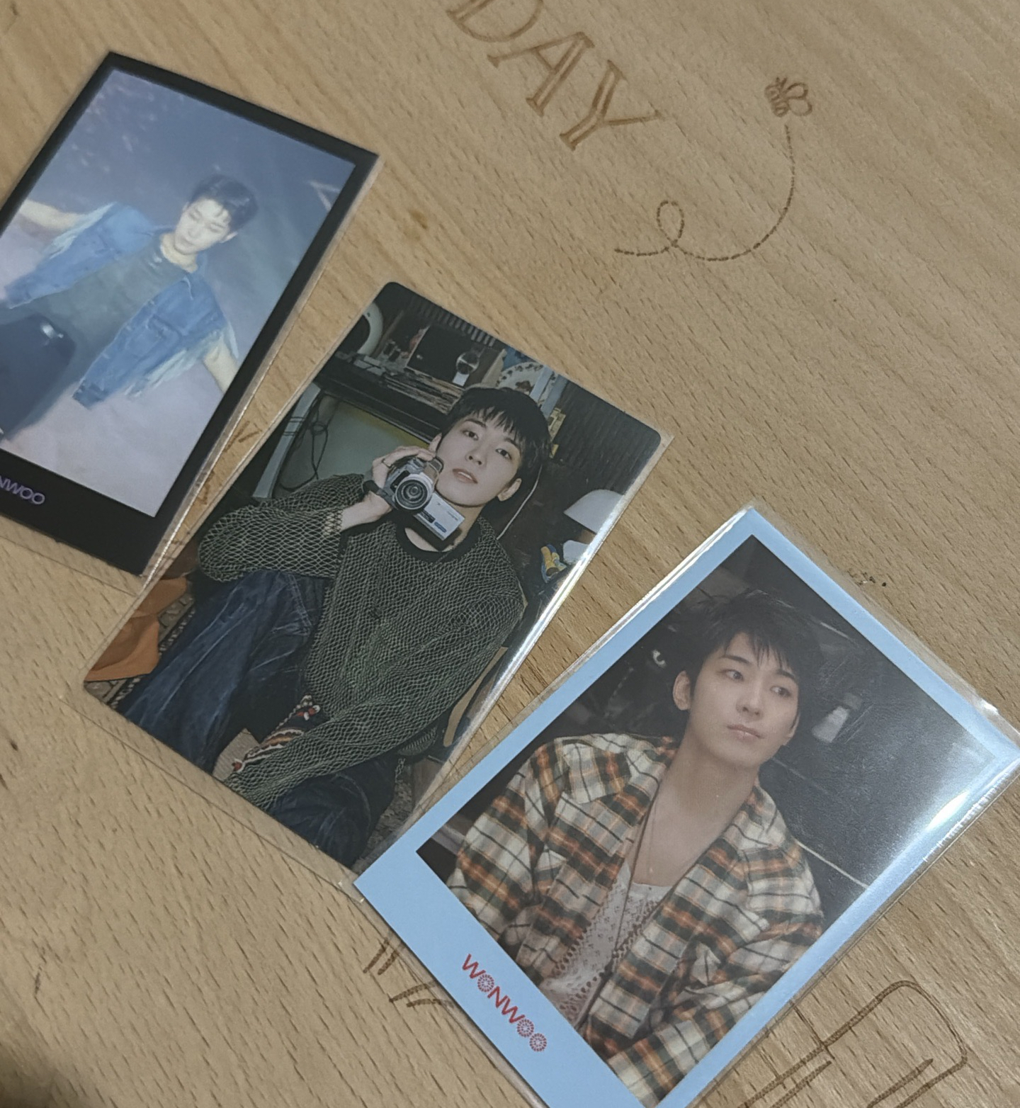 Seventeen Wonwoo 迷11鐵盒卡