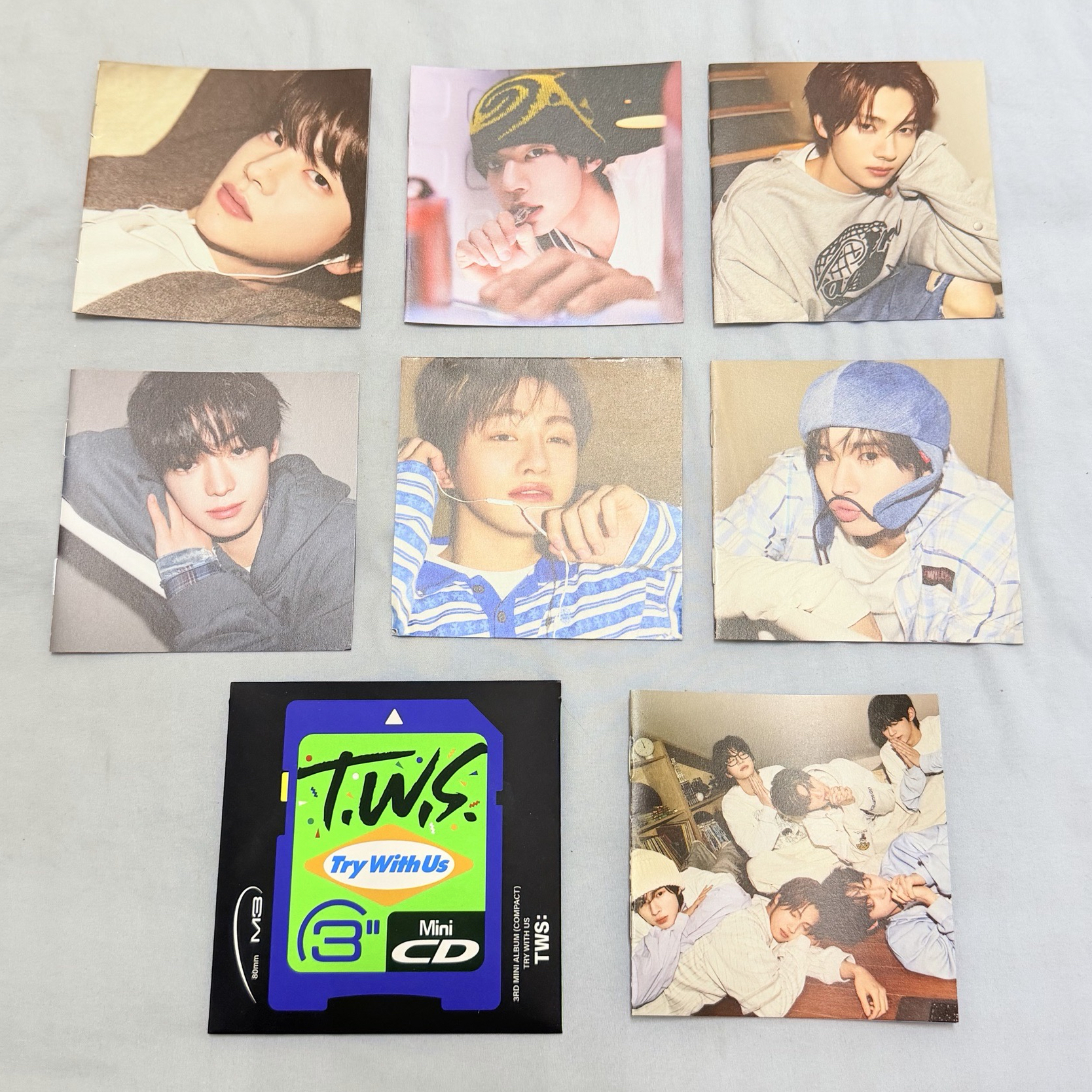 TWS 迷三 Try With Us各成員單封空專