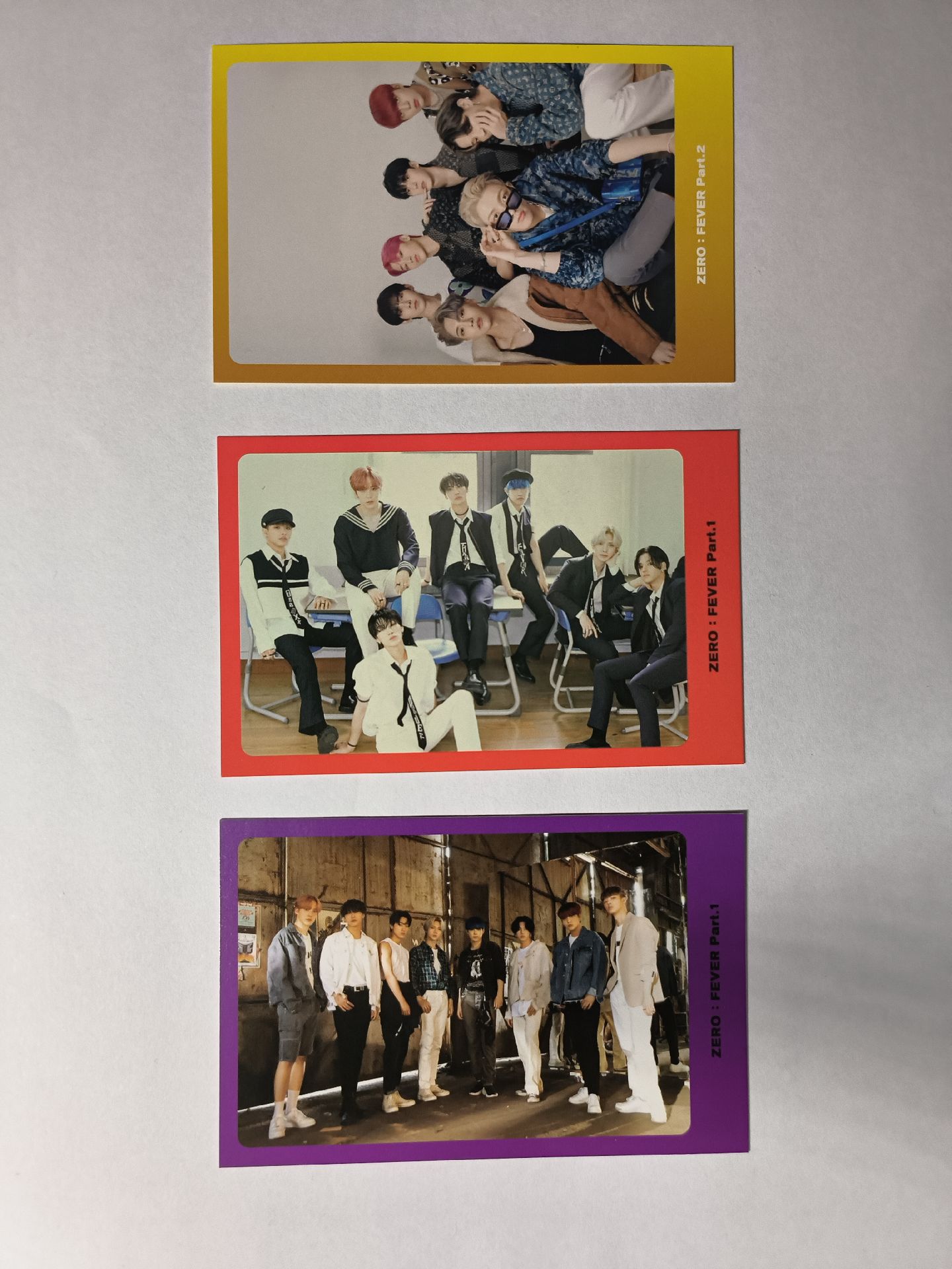 ATEEZ FEVER再版專 專輯卡 團卡