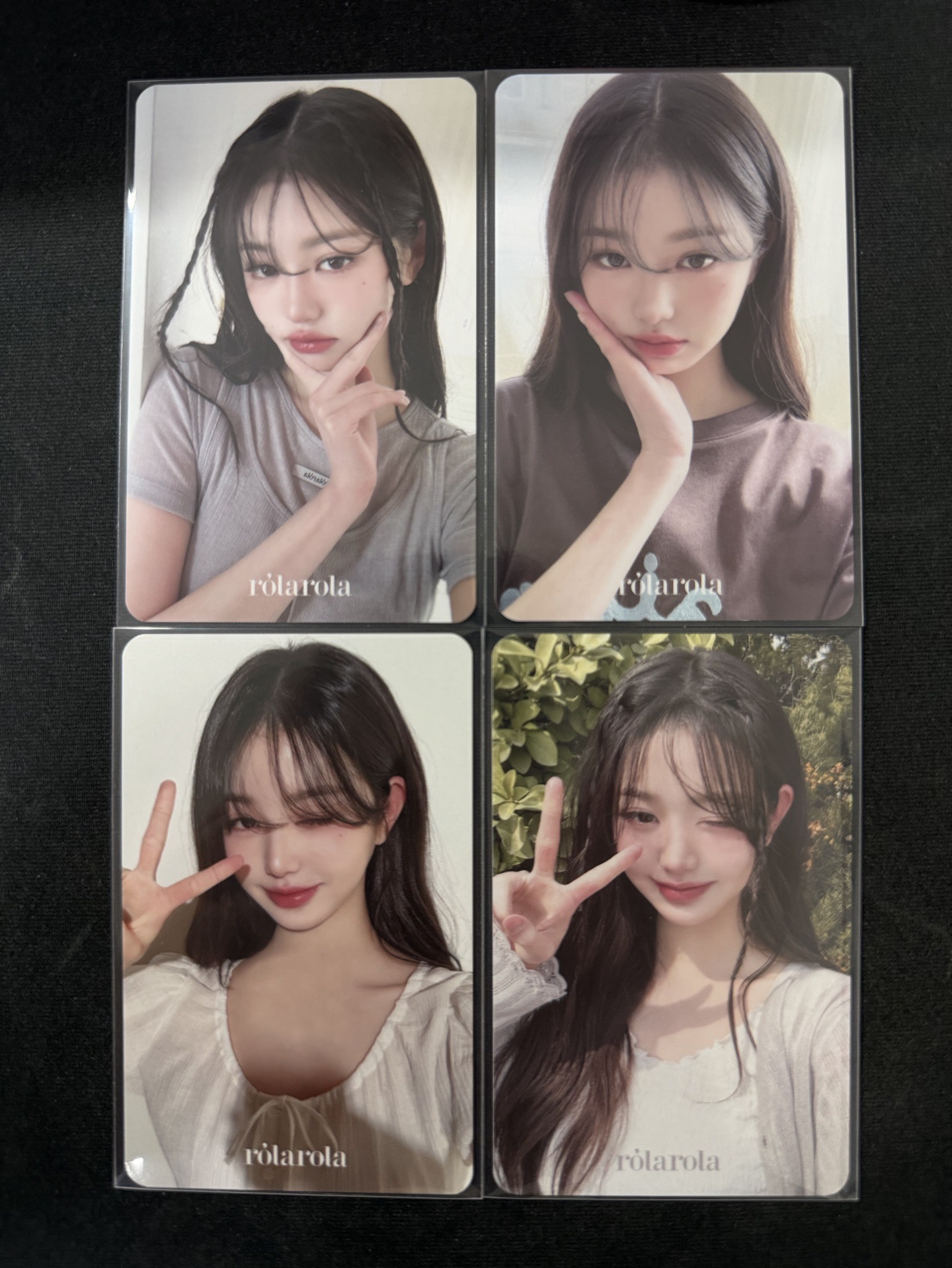 IVE rolarola 員瑛 代言卡