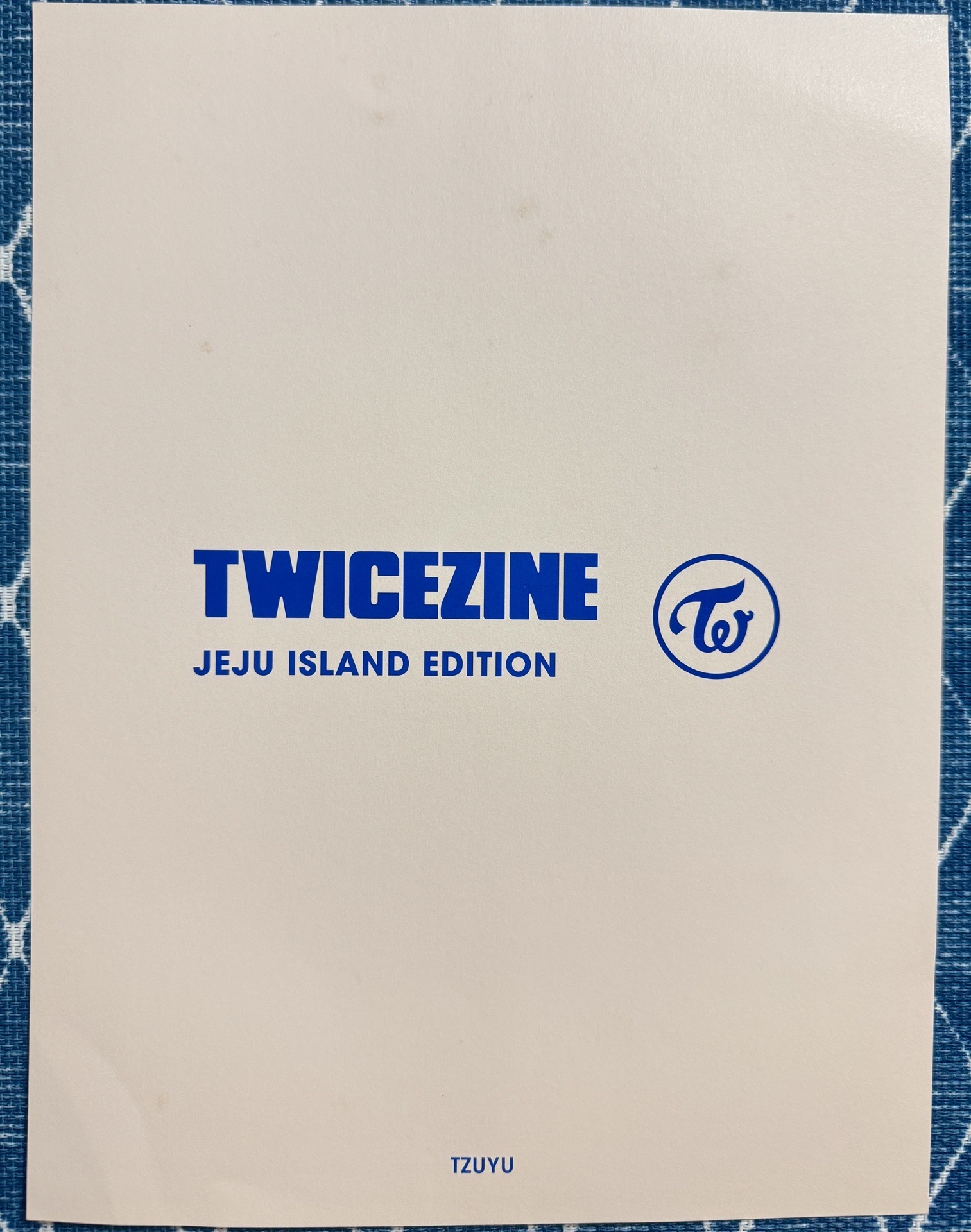 濟州島組 小卡+海報（帶志/彩任1卡）