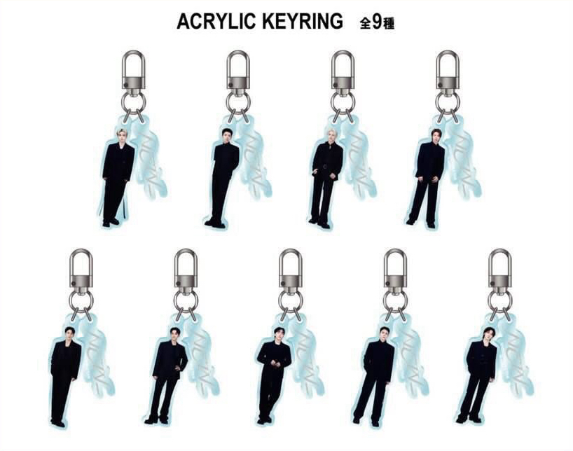 日巡壓克力吊飾扭蛋
