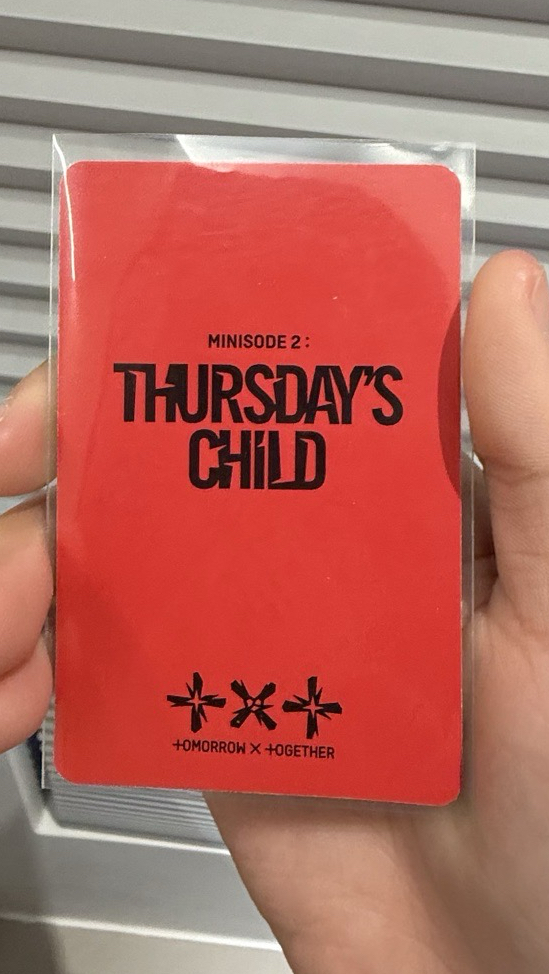 崔然竣 迷二明信片卡