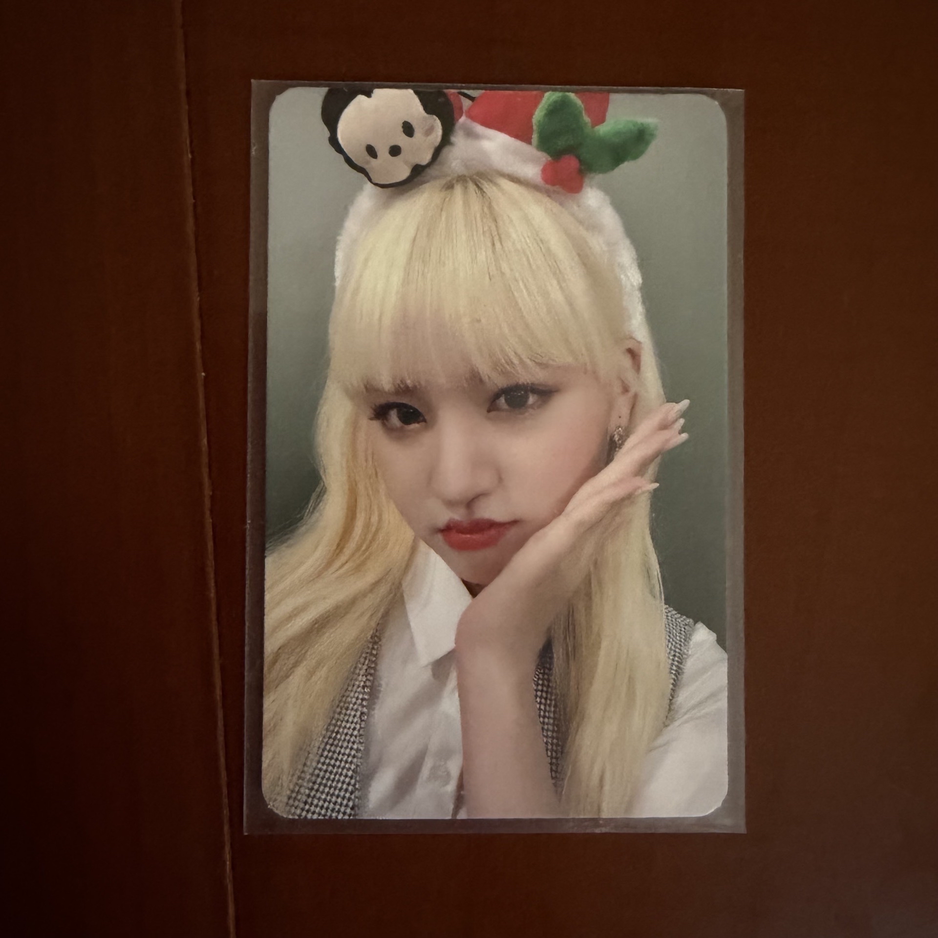 IVE Liz ELEVEN wonderwall 簽售卡 聖誕栗