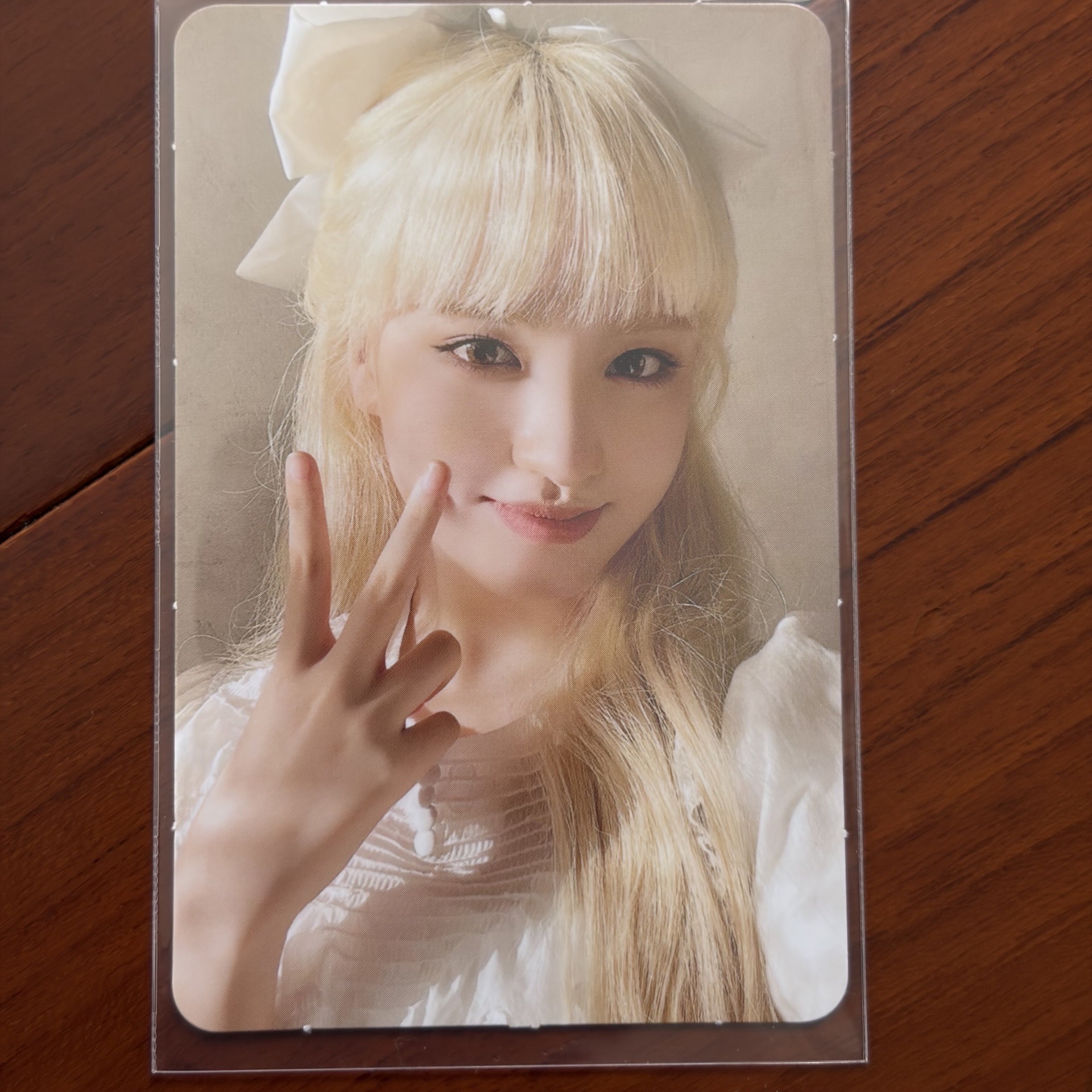 IVE LIZ 2022年曆 船特 特典卡 