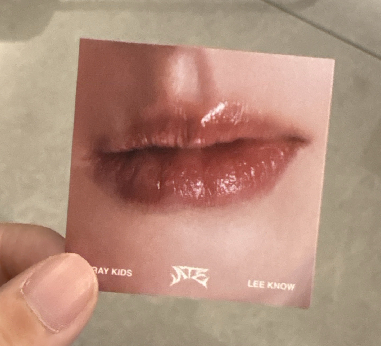 Lee know ATE 專輯卡 Accordion ver. 唇卡