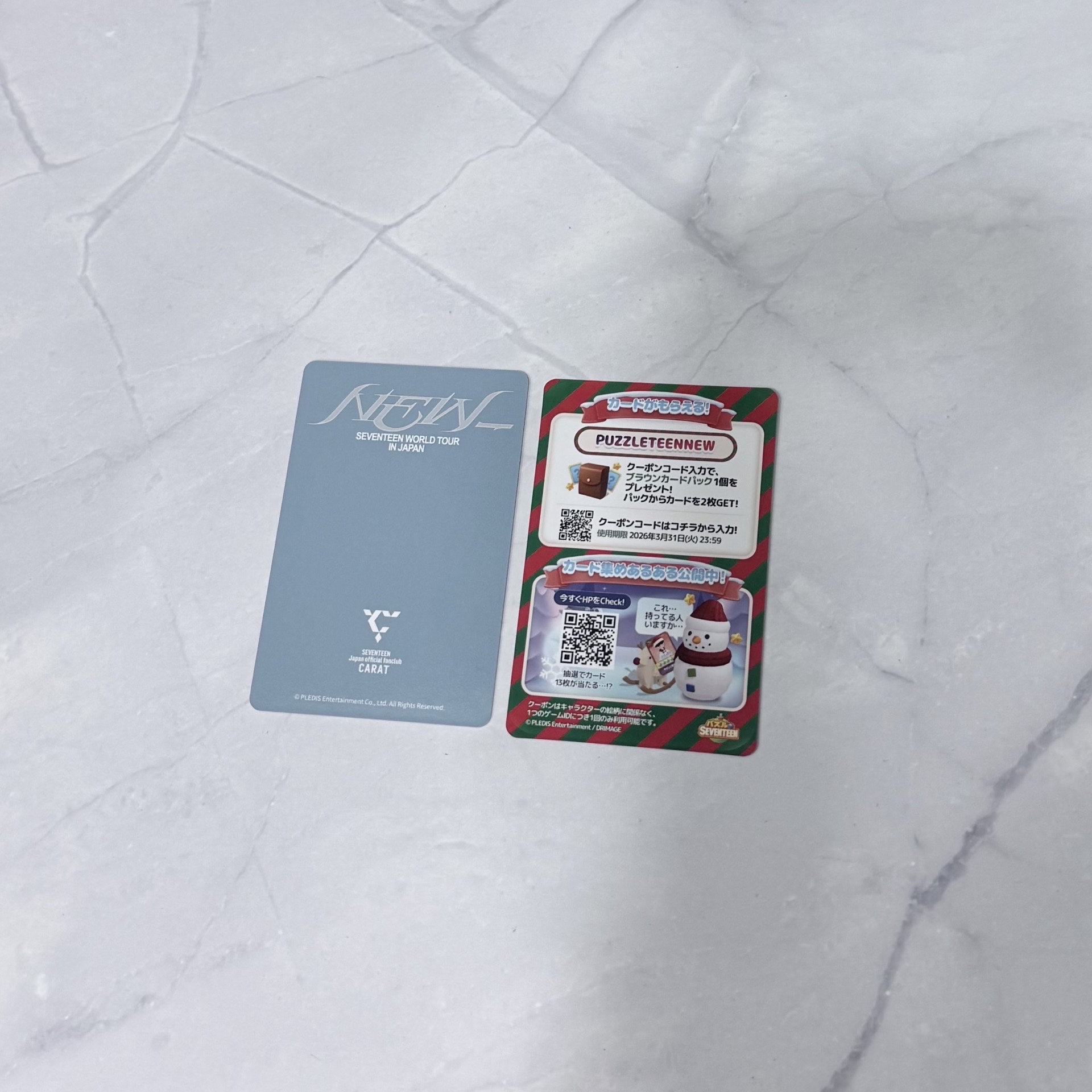 NEW_ IN JAPAN 續會卡