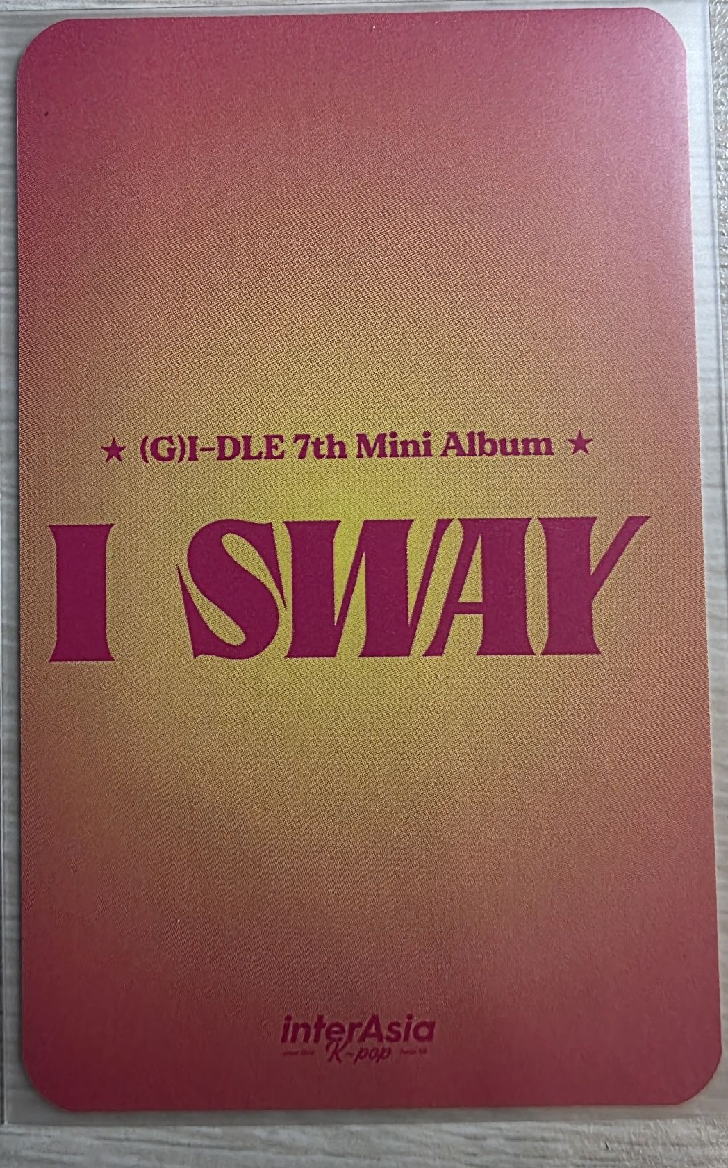 I sway ia4.0幸運卡娟