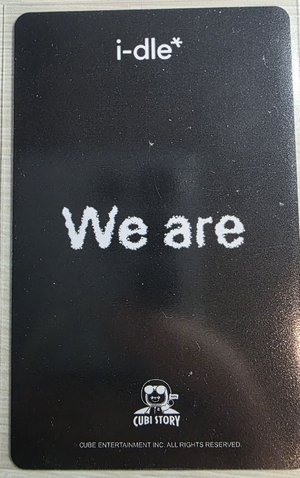 we are 咖啡廳周邊小卡 娟