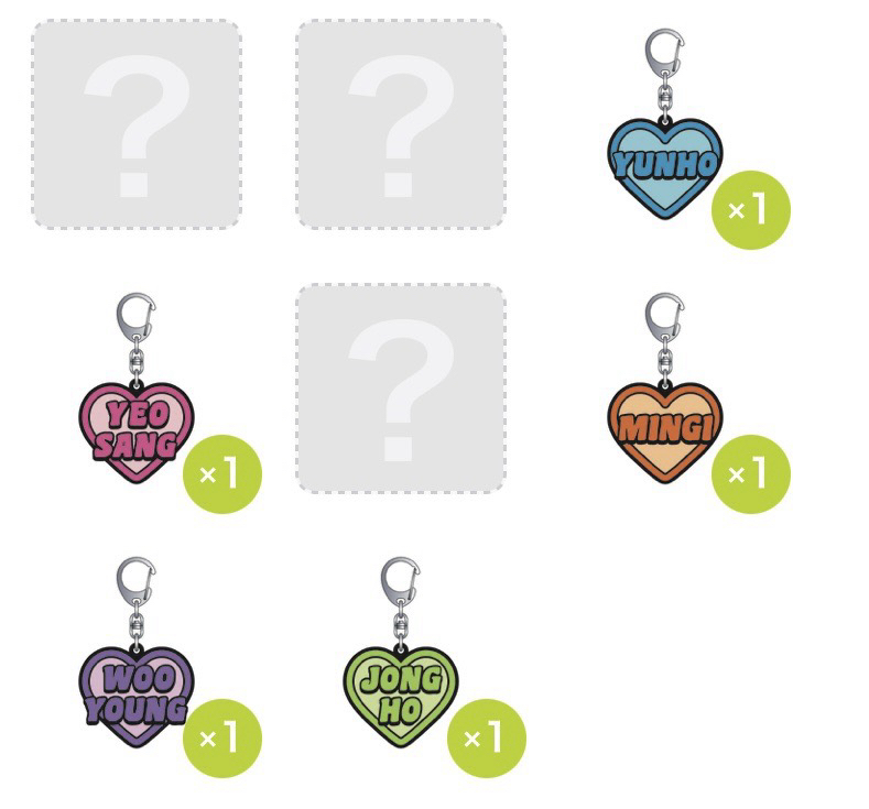 （非現）日本6週年一番賞 鑰匙圈吊飾 