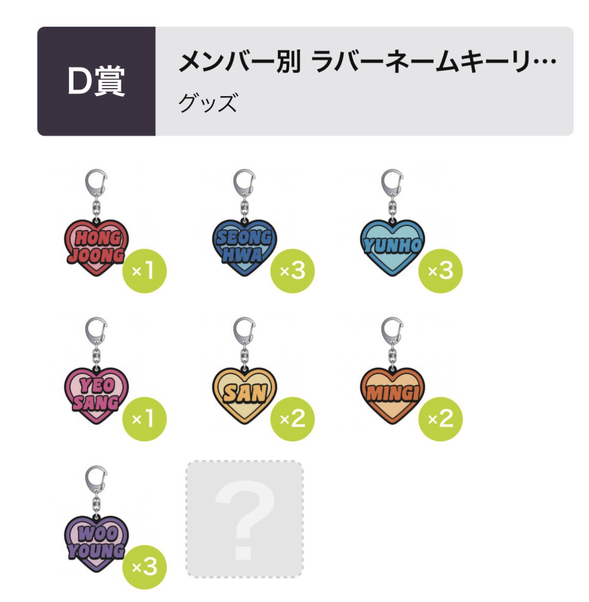 非現|ATEEZ日本六週年一番賞