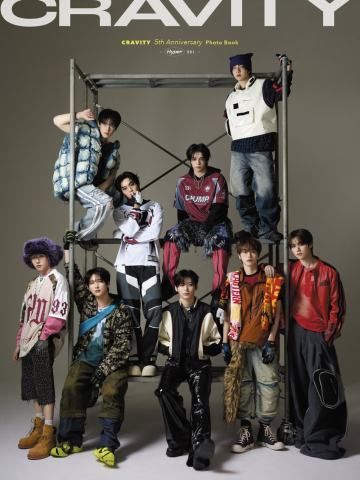 CRAVITY 5th Anniversary Photo Book