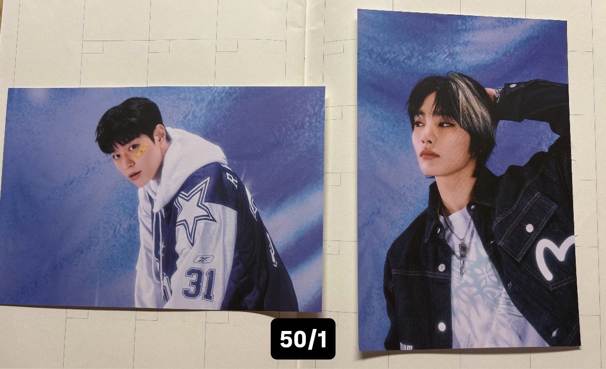 25年曆 玟寅明信片