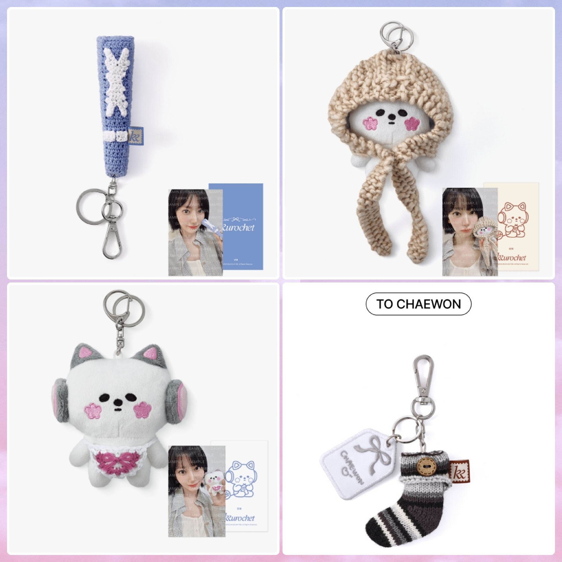 [現貨][預購] KKUROCHET冬季系列 (FIM連帽圍巾／DIY裝飾組／采襪)