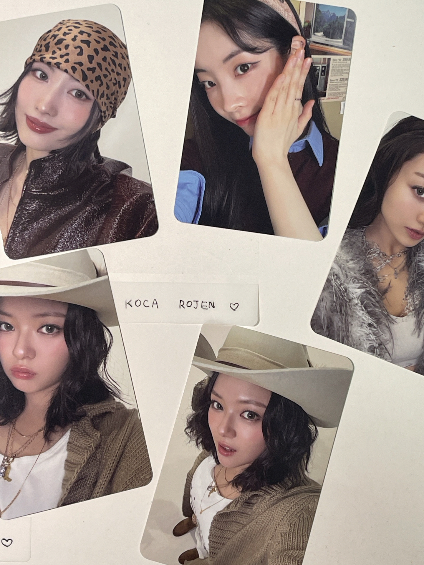 Twice : 十週年專輯卡們