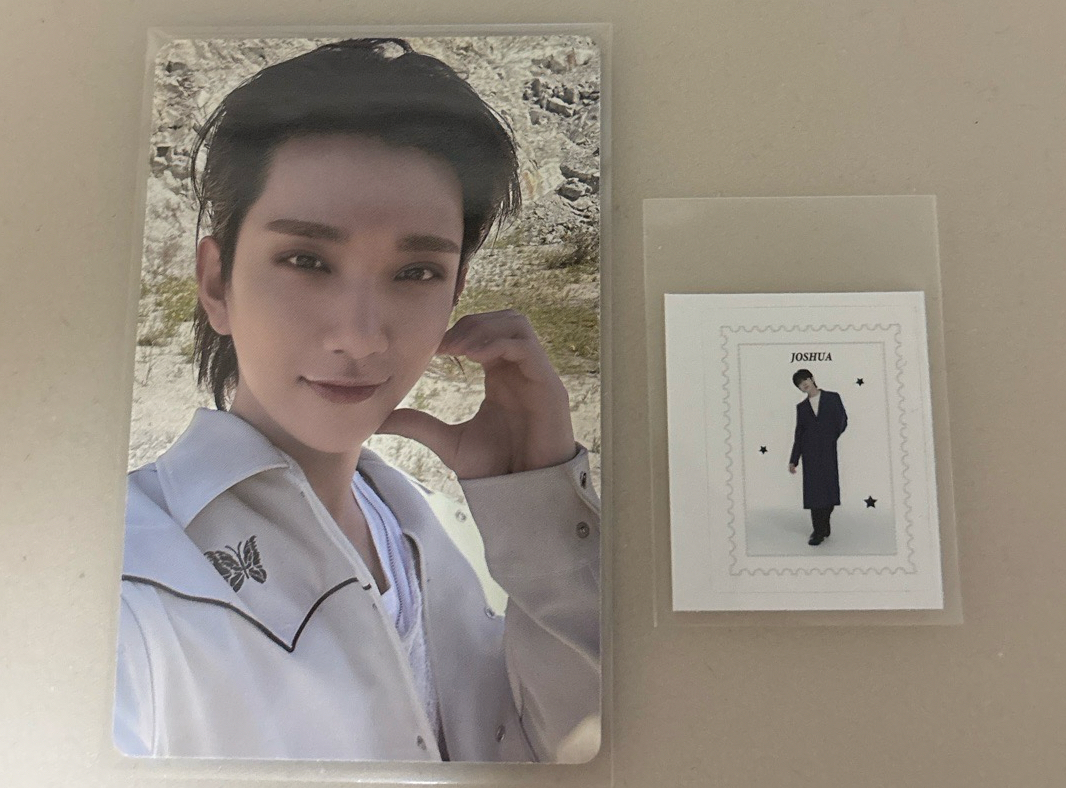 follow dvd小卡附郵票貼紙