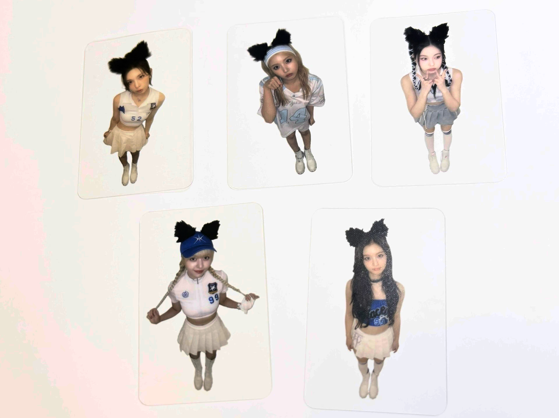 BREAK 數星星 4.0 簽售卡 小貓罰站透卡（莉+薛+裴+友+圭）