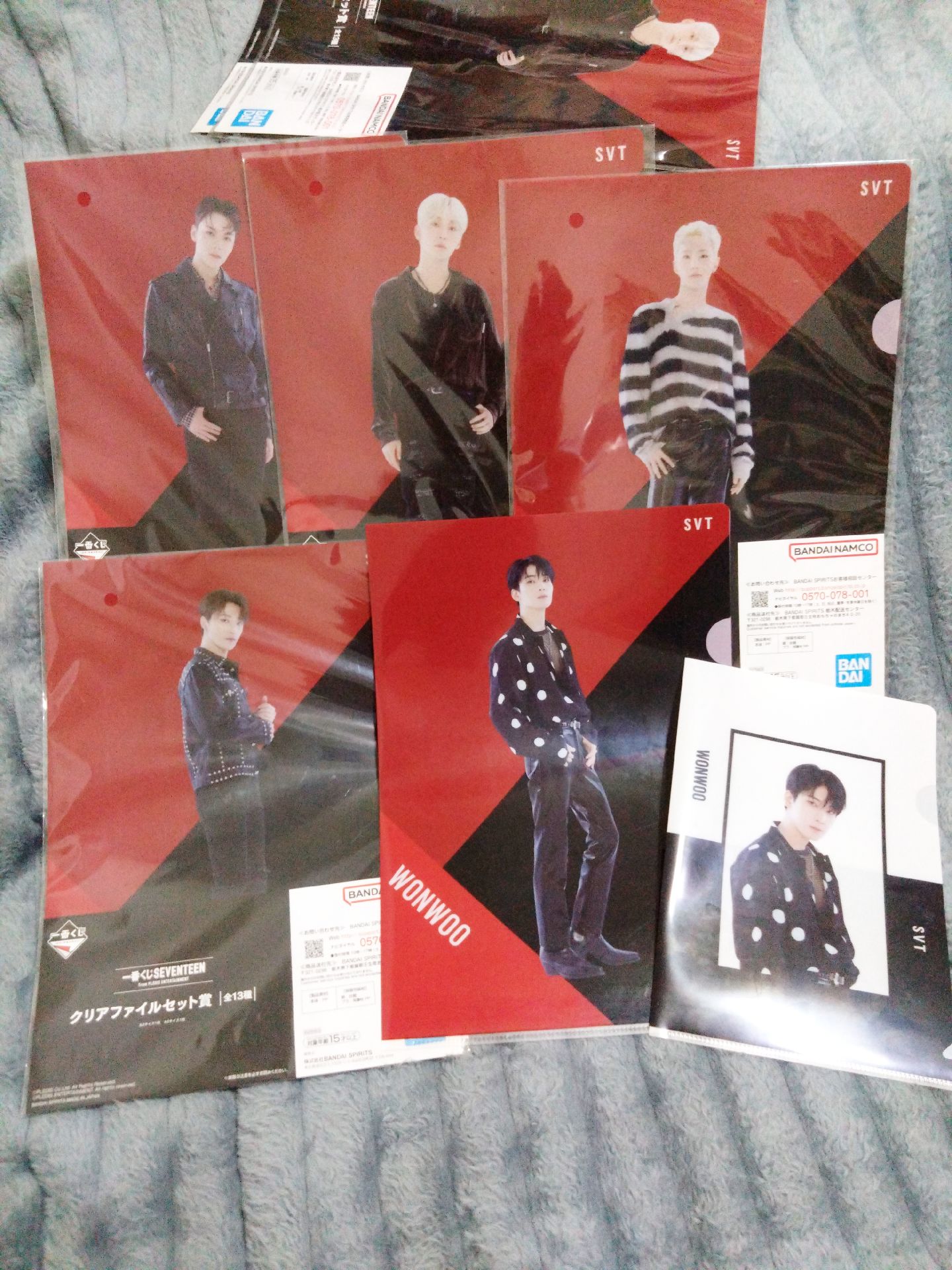 萬代 一番賞 A4+A5 資料夾 榮寛率燦