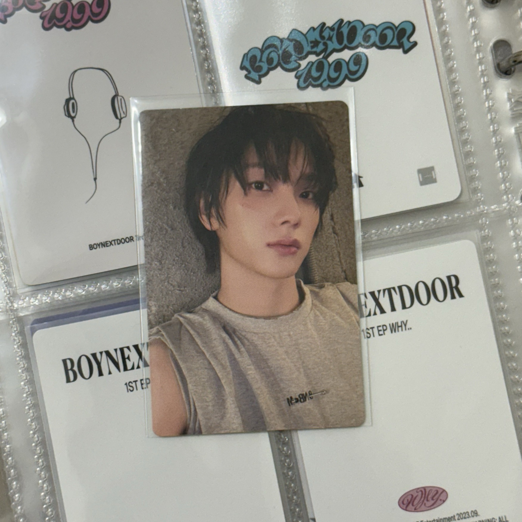 🚪BOYNEXTDOOR 朴成淏 No Genre 專輯卡 No Limit ver.