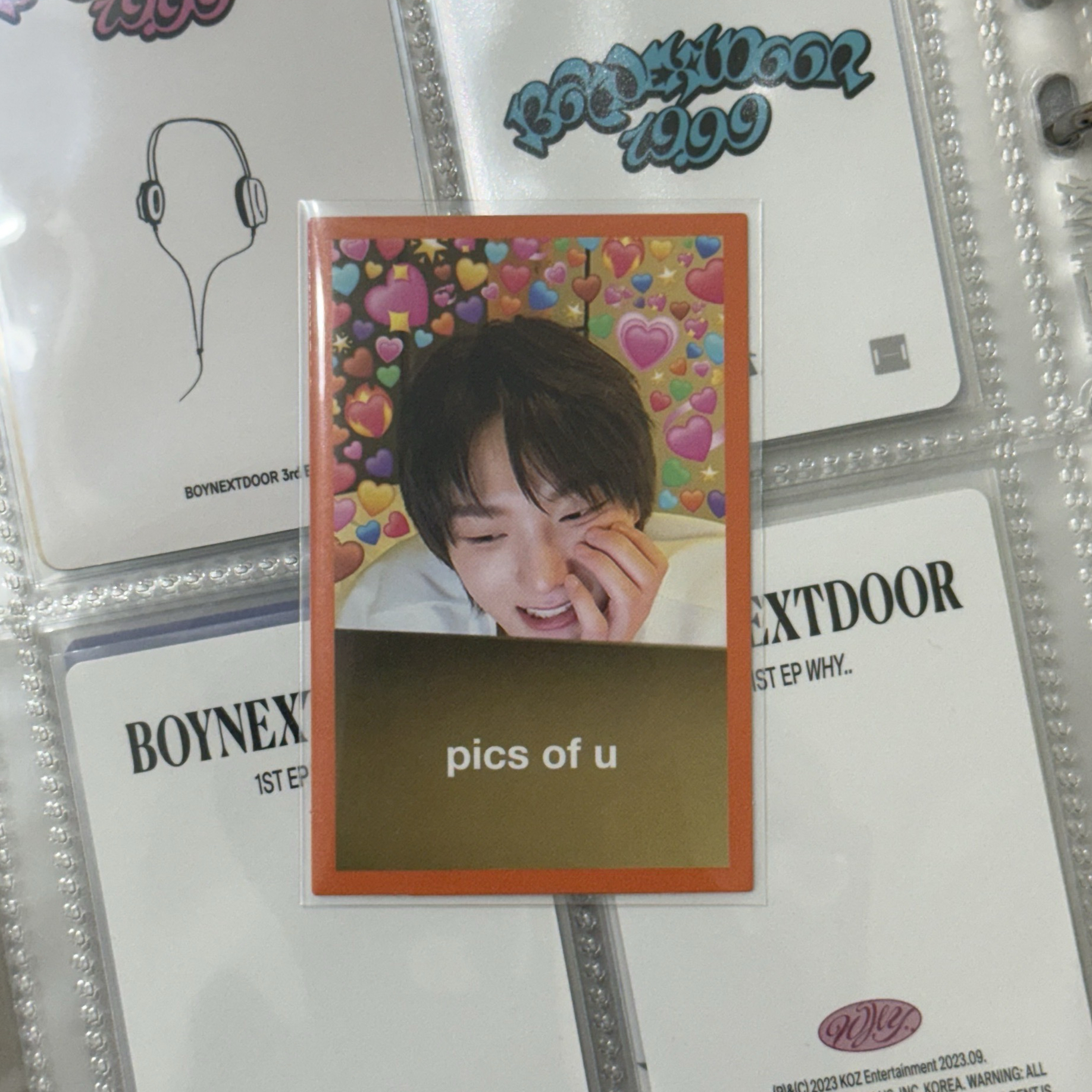 🚪BOYNEXTDOOR 朴成淏 HOW? 專輯卡 meme 迷因卡