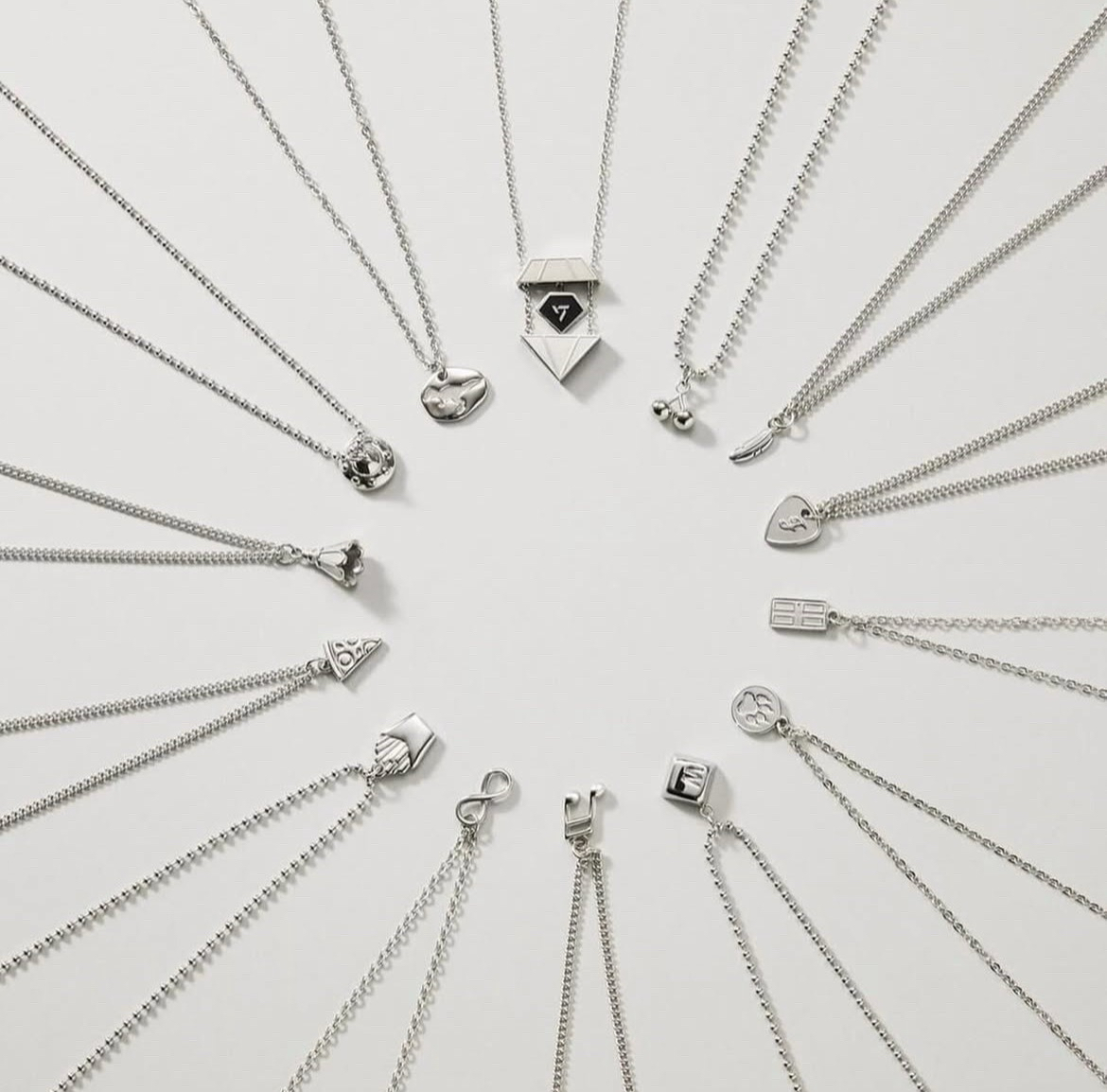 9週年項鍊 漢俊榮圓奎碩燦