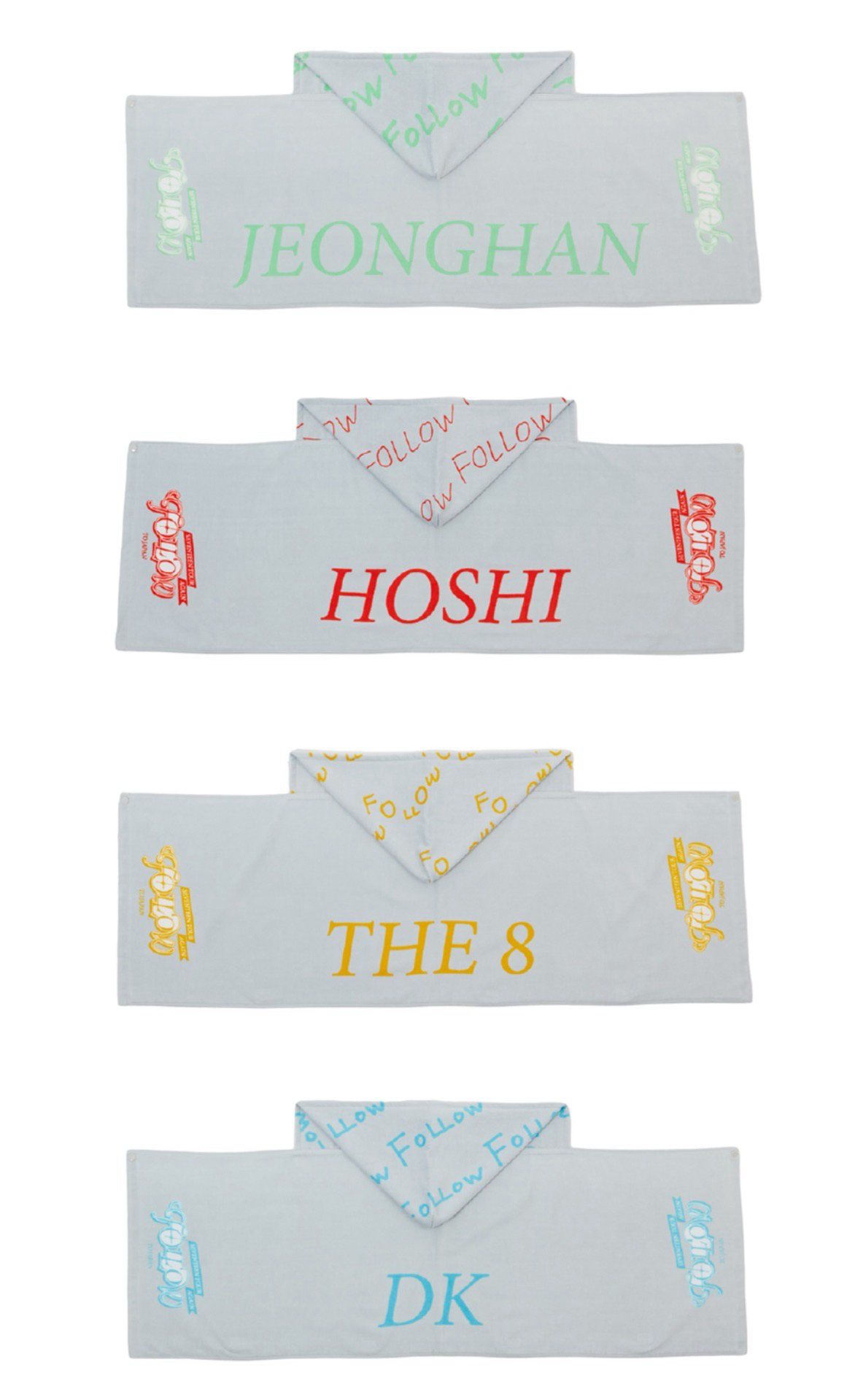 FollowAgain 毛巾 漢榮八碩