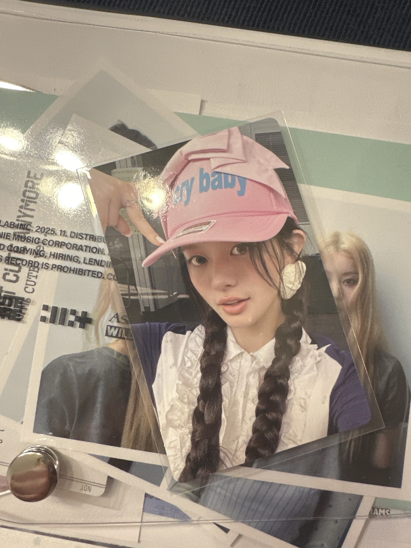 ILLIT NOT CUTE ANYMORE wvs 1.0 幸運卡 MINJU