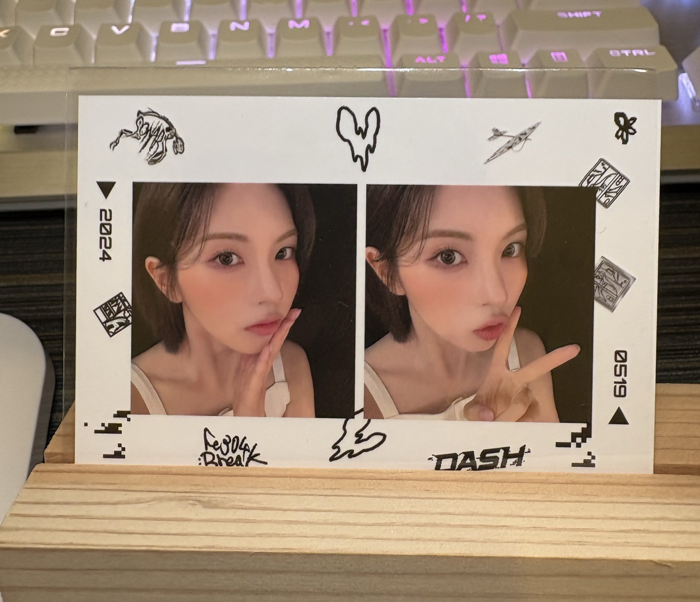 🍁BREAK 微樂客 簽售卡 二宮格（裴）