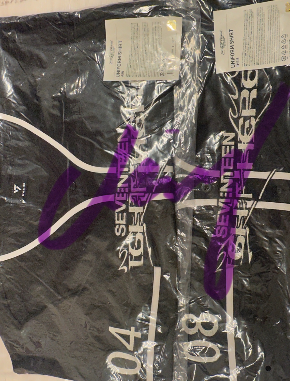 seventeen俊八球衣