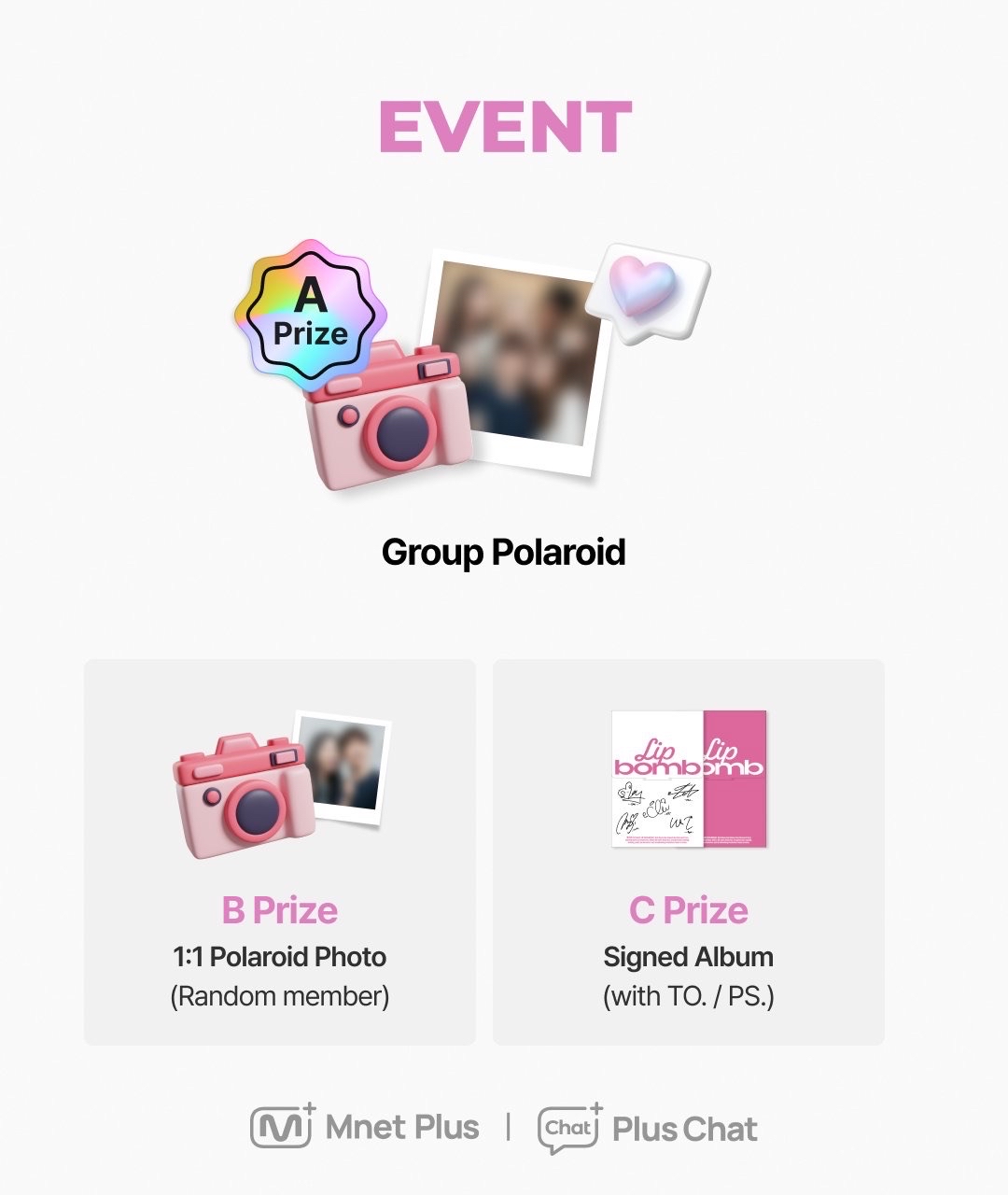 Mnet Plus showcase線上Kuji