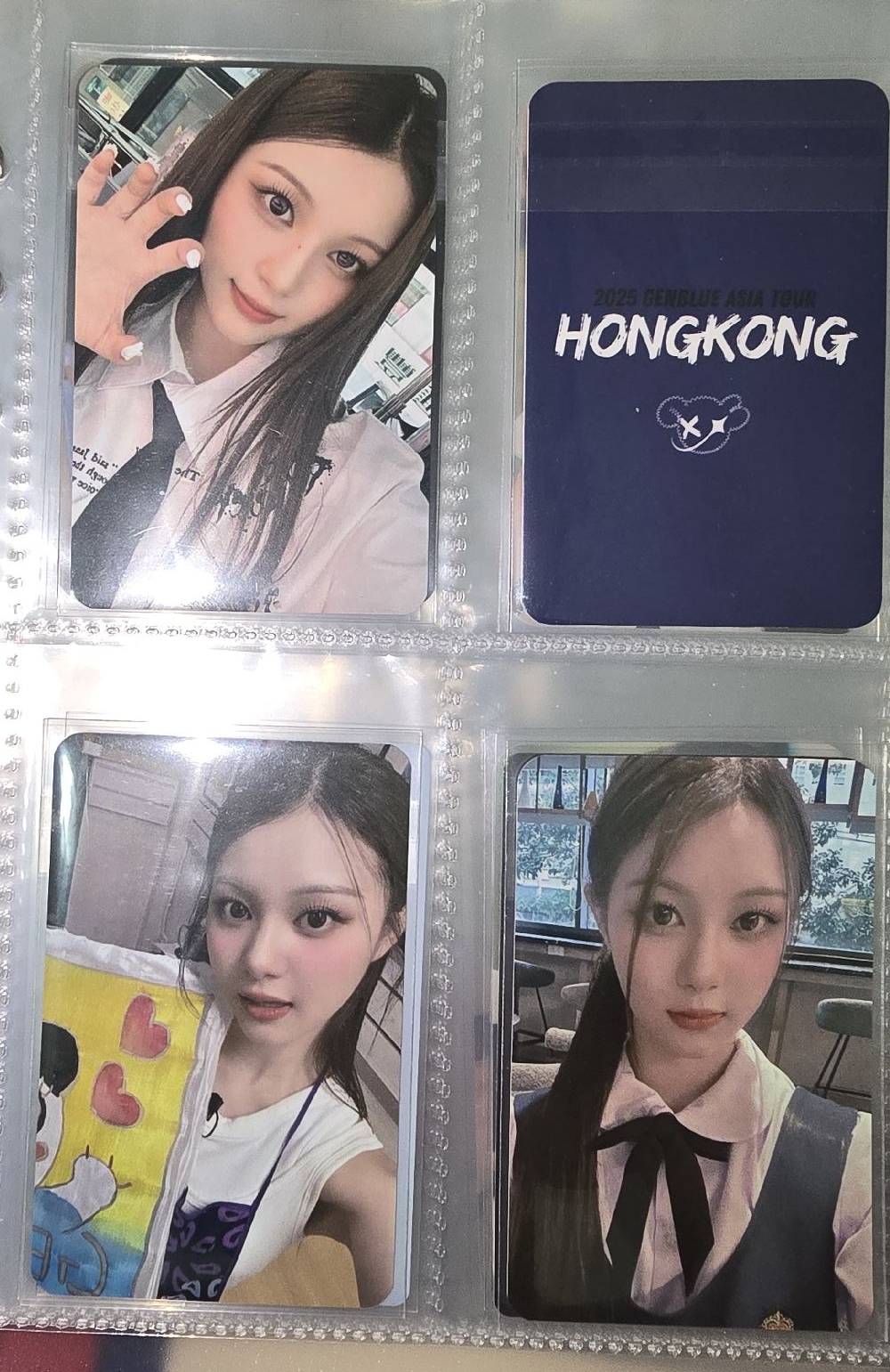 媛媛 亞巡卡三張一組