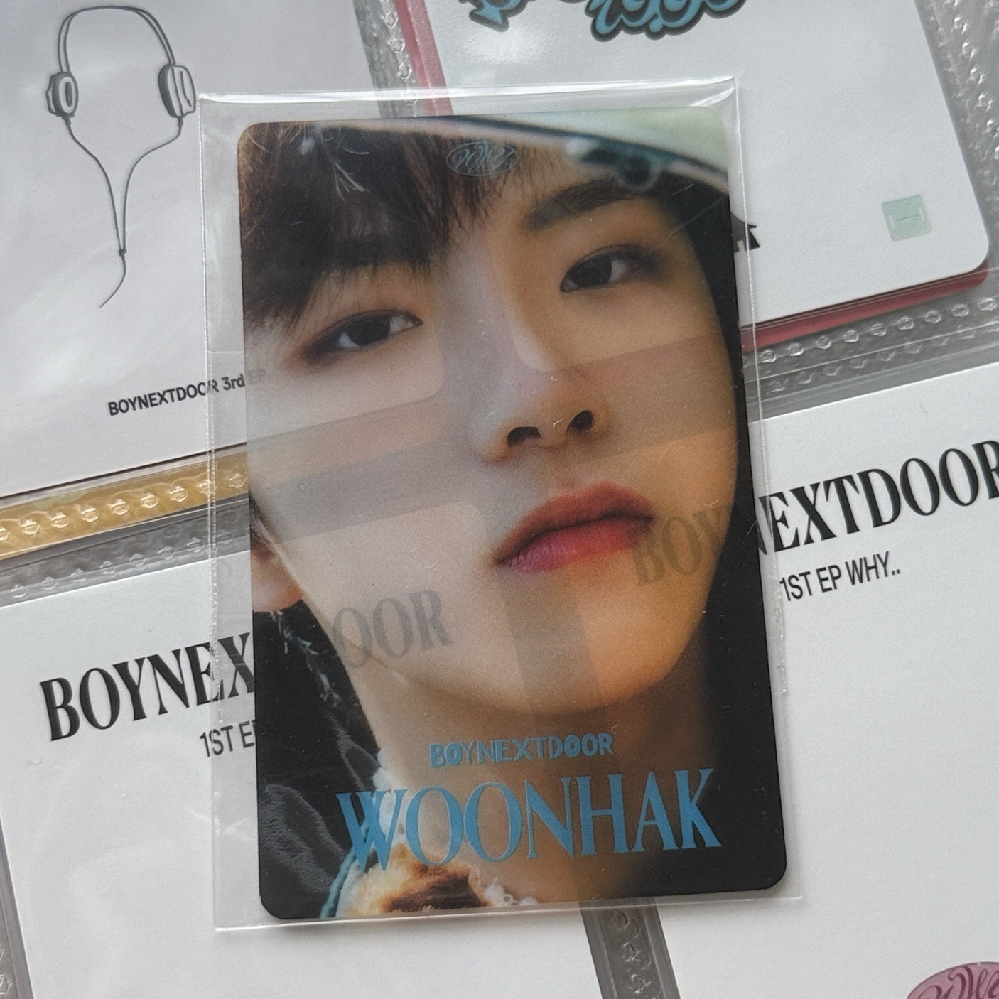 🚪BOYNEXTDOOR 金雲鶴 WHY.. km蝦皮 泰透卡 特典卡 6