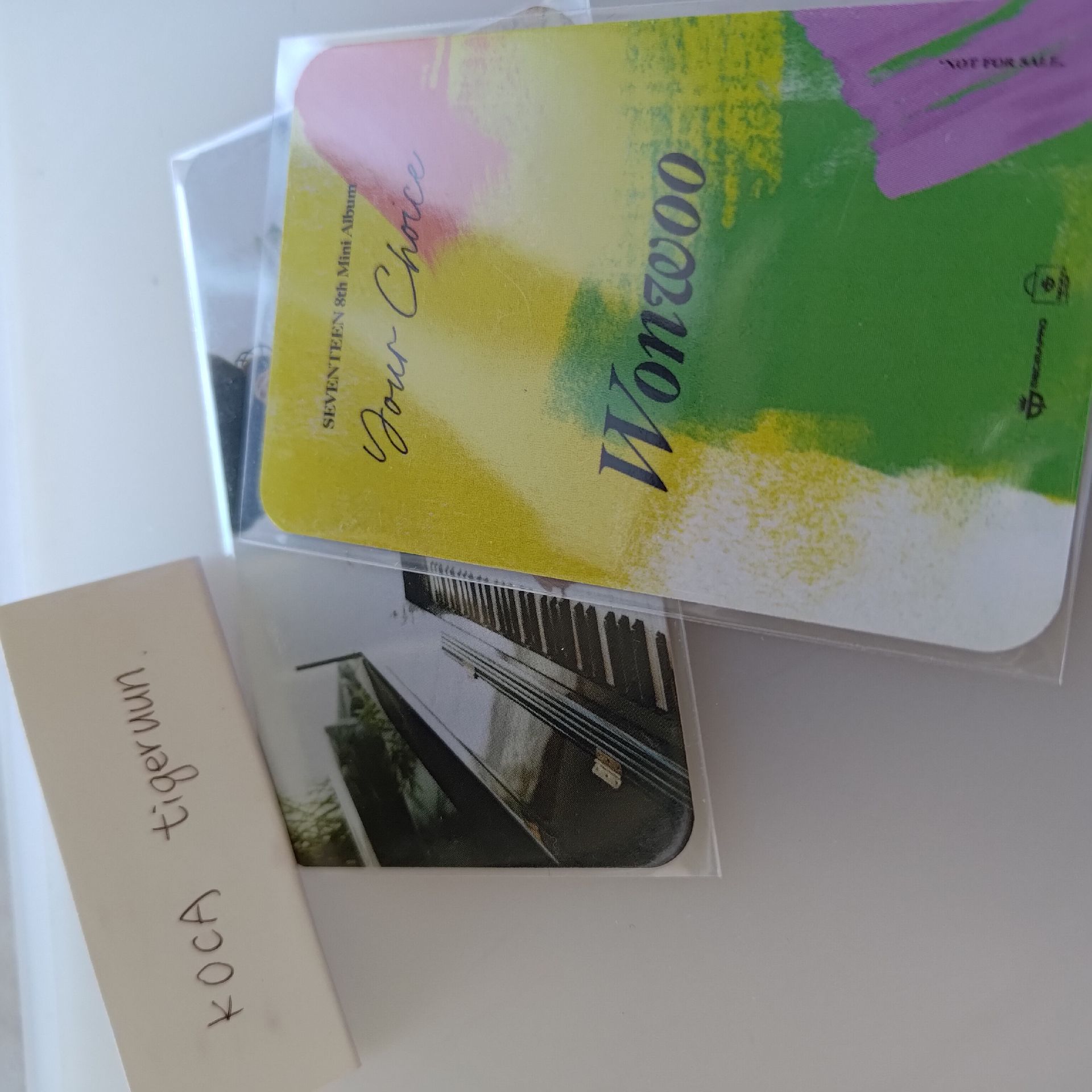 特典 圓佑 小卡 wonwoo 