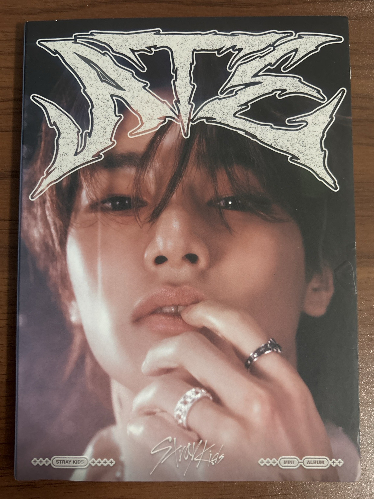 stray kids ate專輯附小卡&唇卡