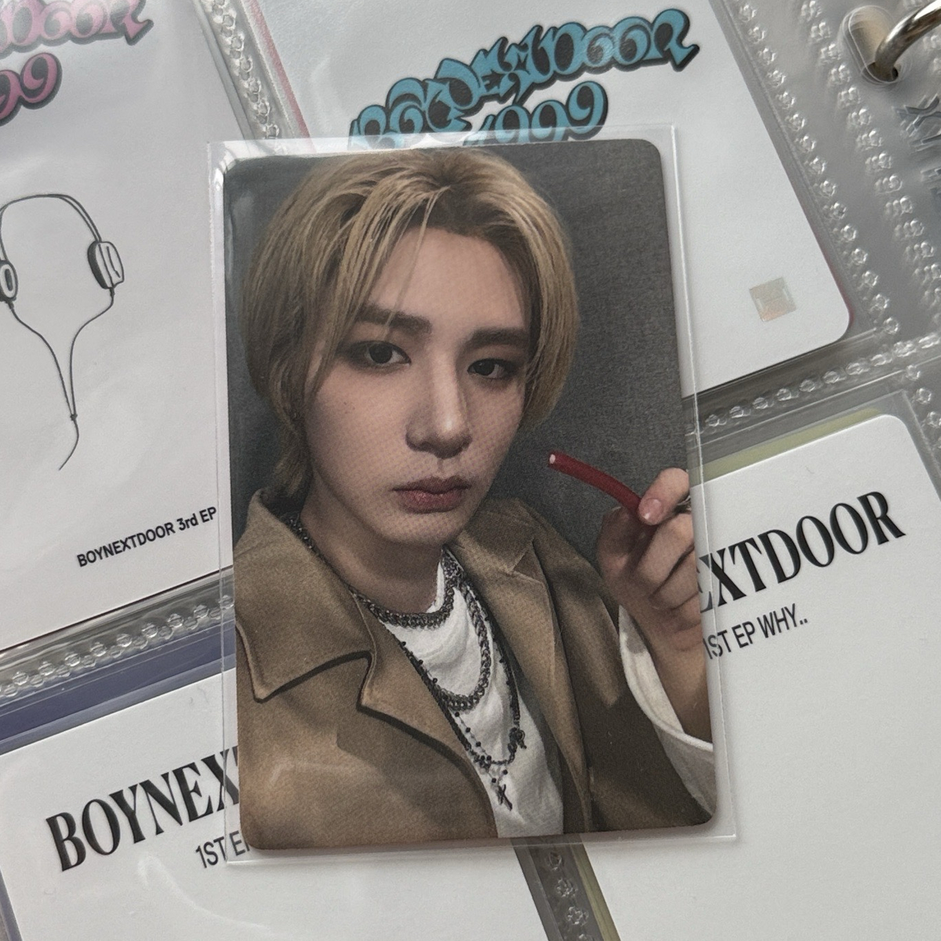 🚪BOYNEXTDOOR 李涵 19.99 yzy 4.0 簽售卡 5 中文卡背