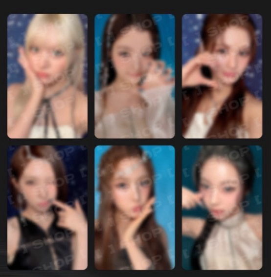 NMIXX 一巡週邊線上滿額卡 全員 隨機