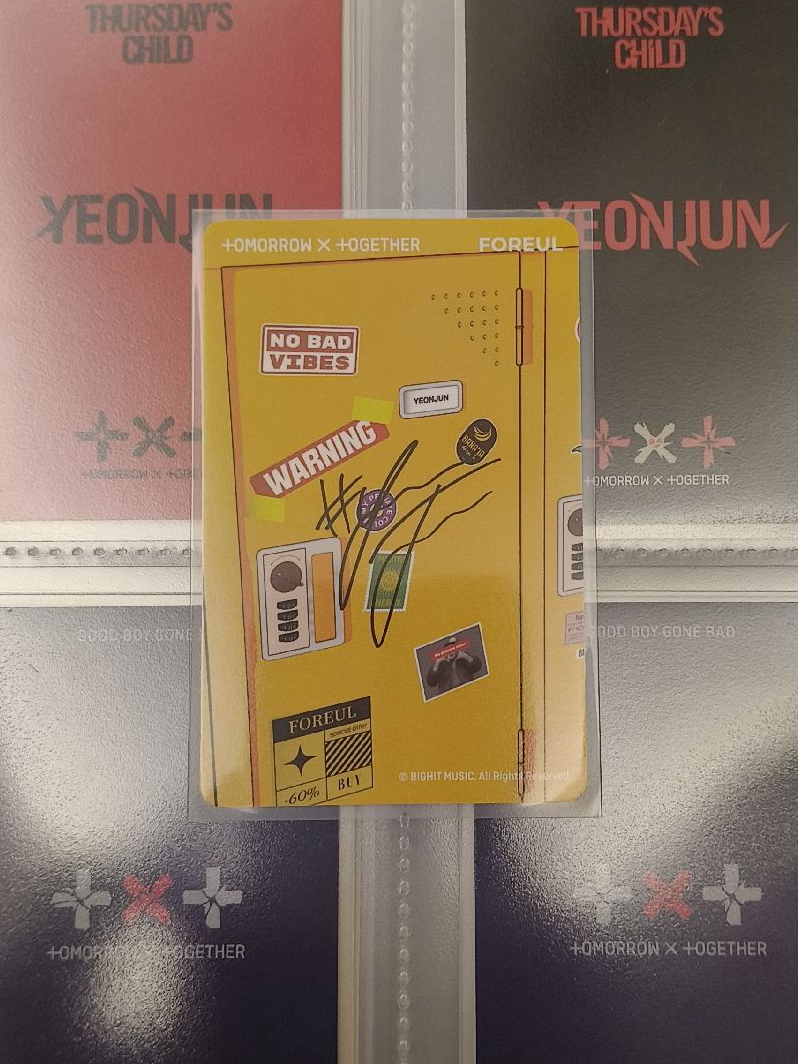 TXT 然竣 🪧 舉牌 4oln