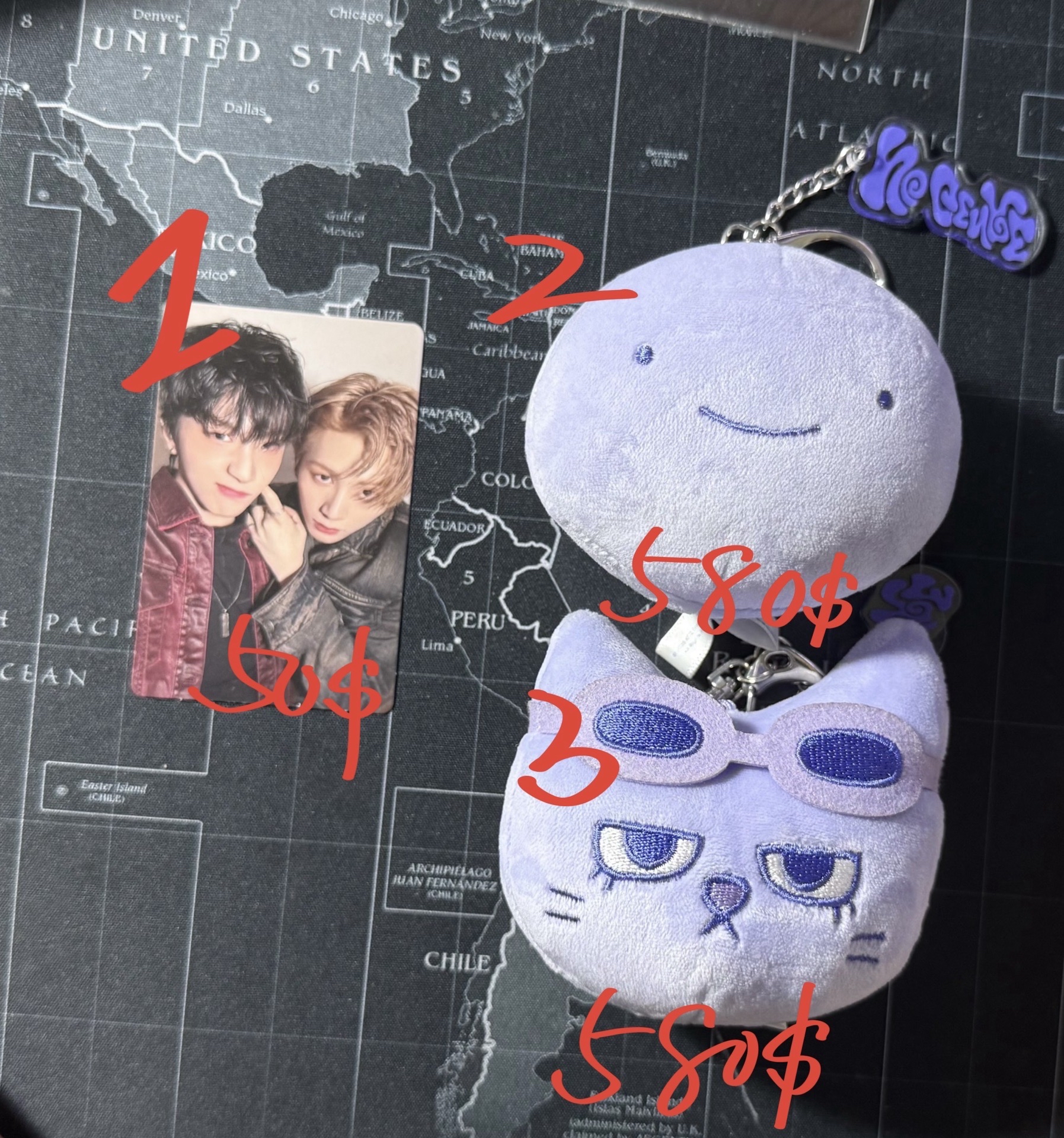 BND出清🐱☃️紫色芋圓2顆&雙人卡