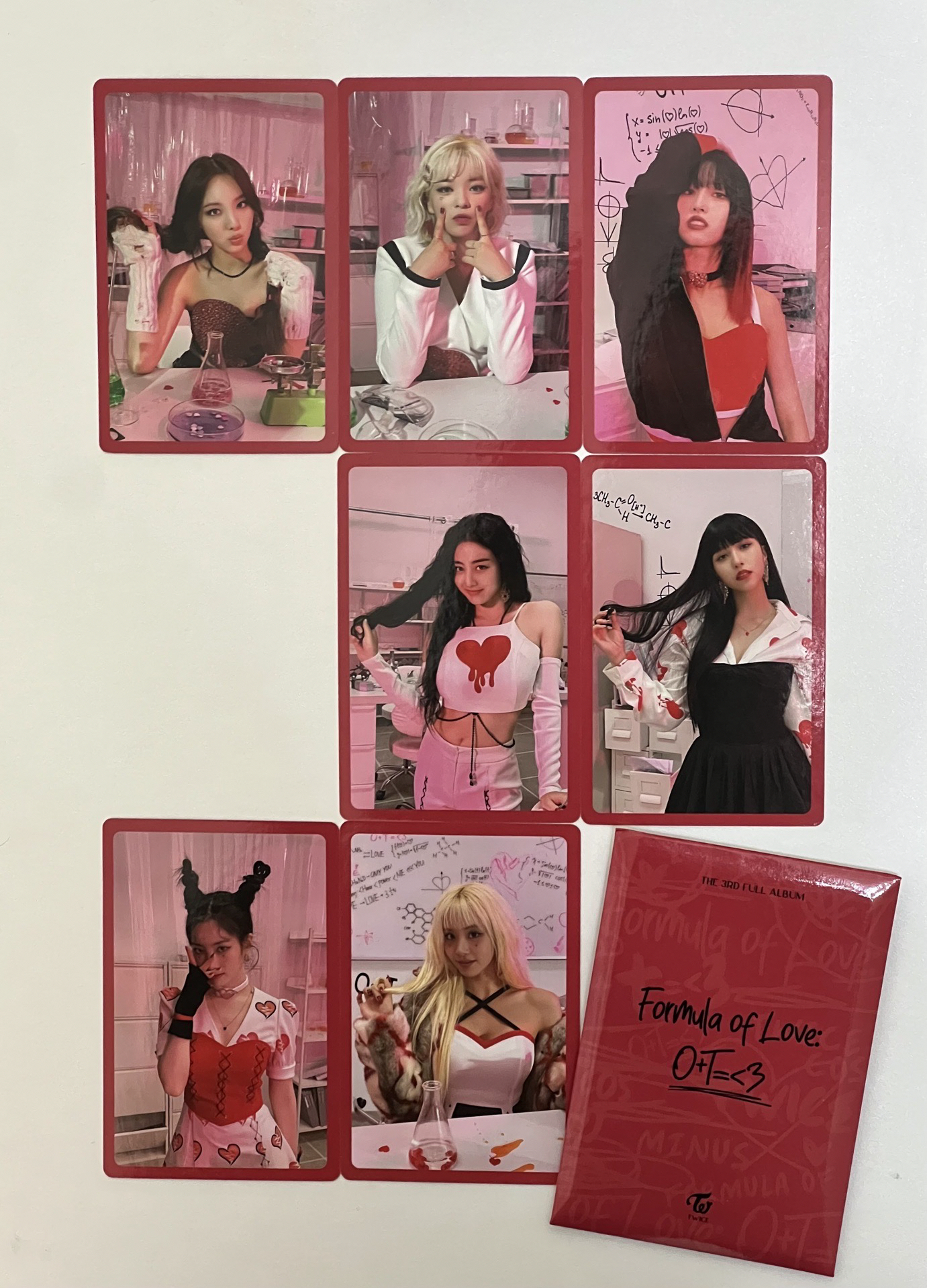 TWICE｜Formula of Love:O+T=<3 預售禮(紅)