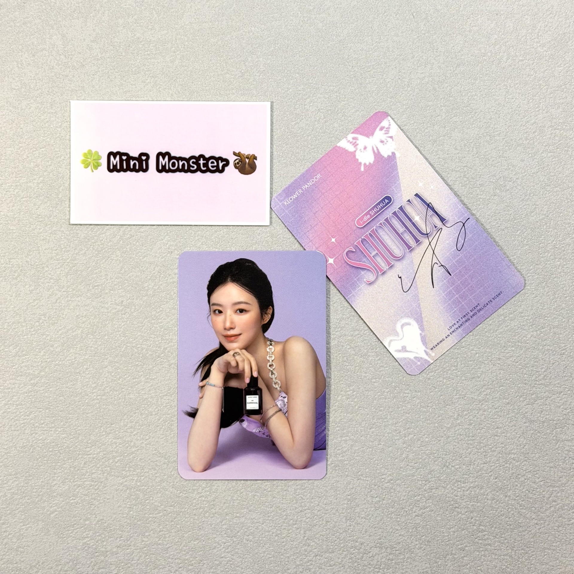 🍀Mini Monster🦥 舒華代言卡