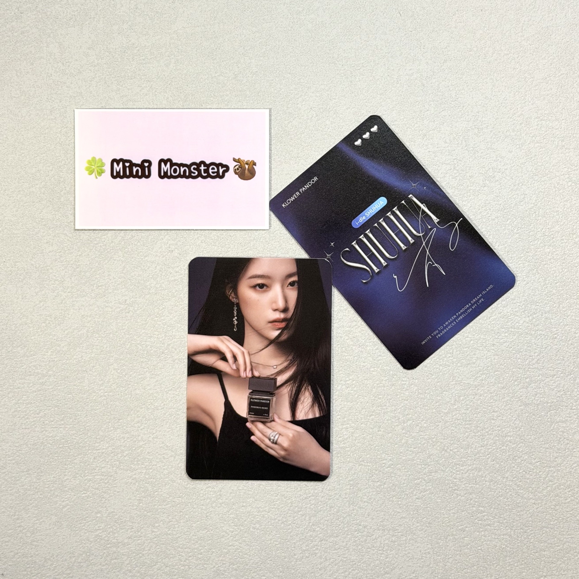🍀Mini Monster🦥 舒華代言卡