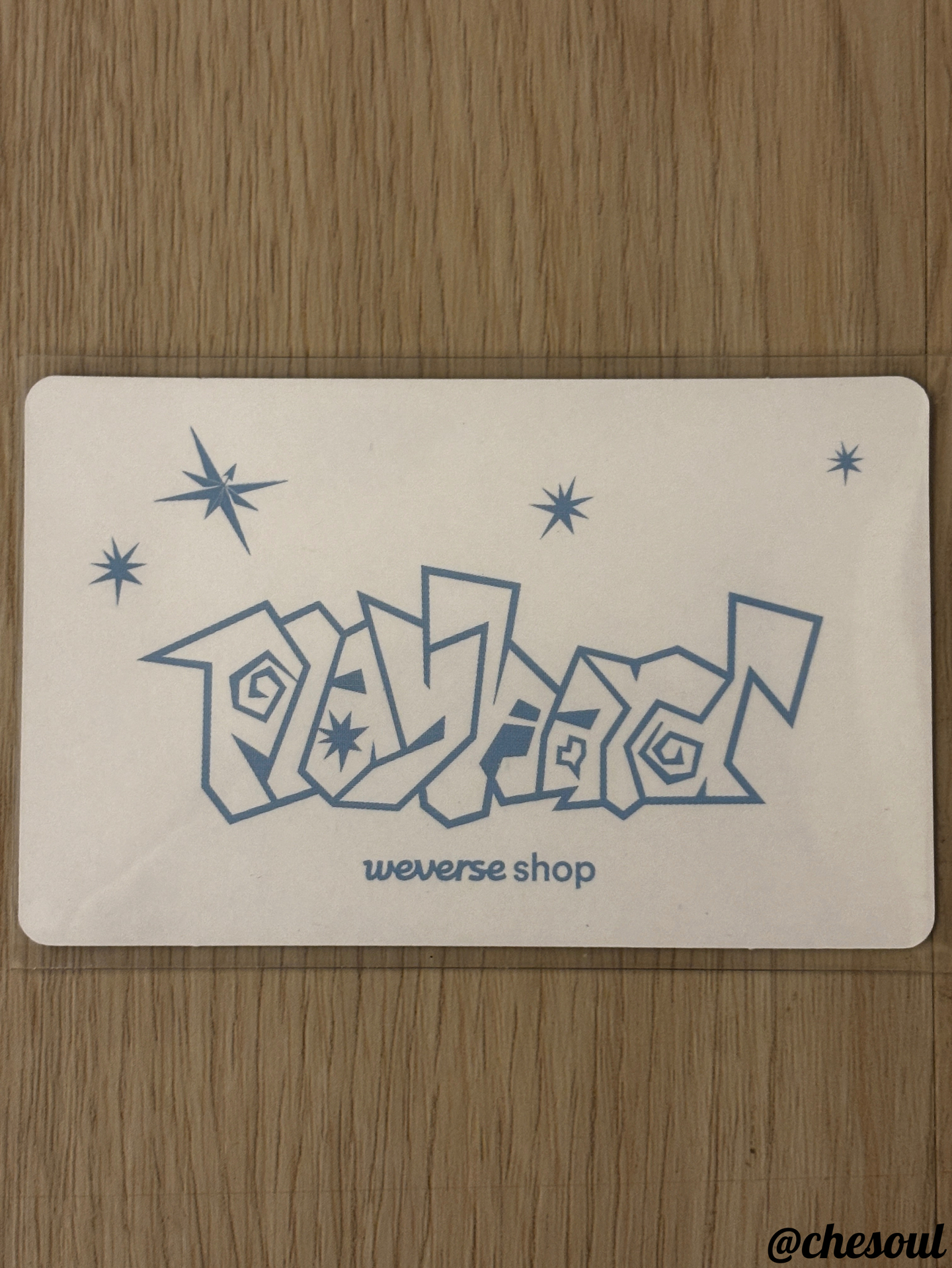 Play Hard WVS 韓志薰 特典卡