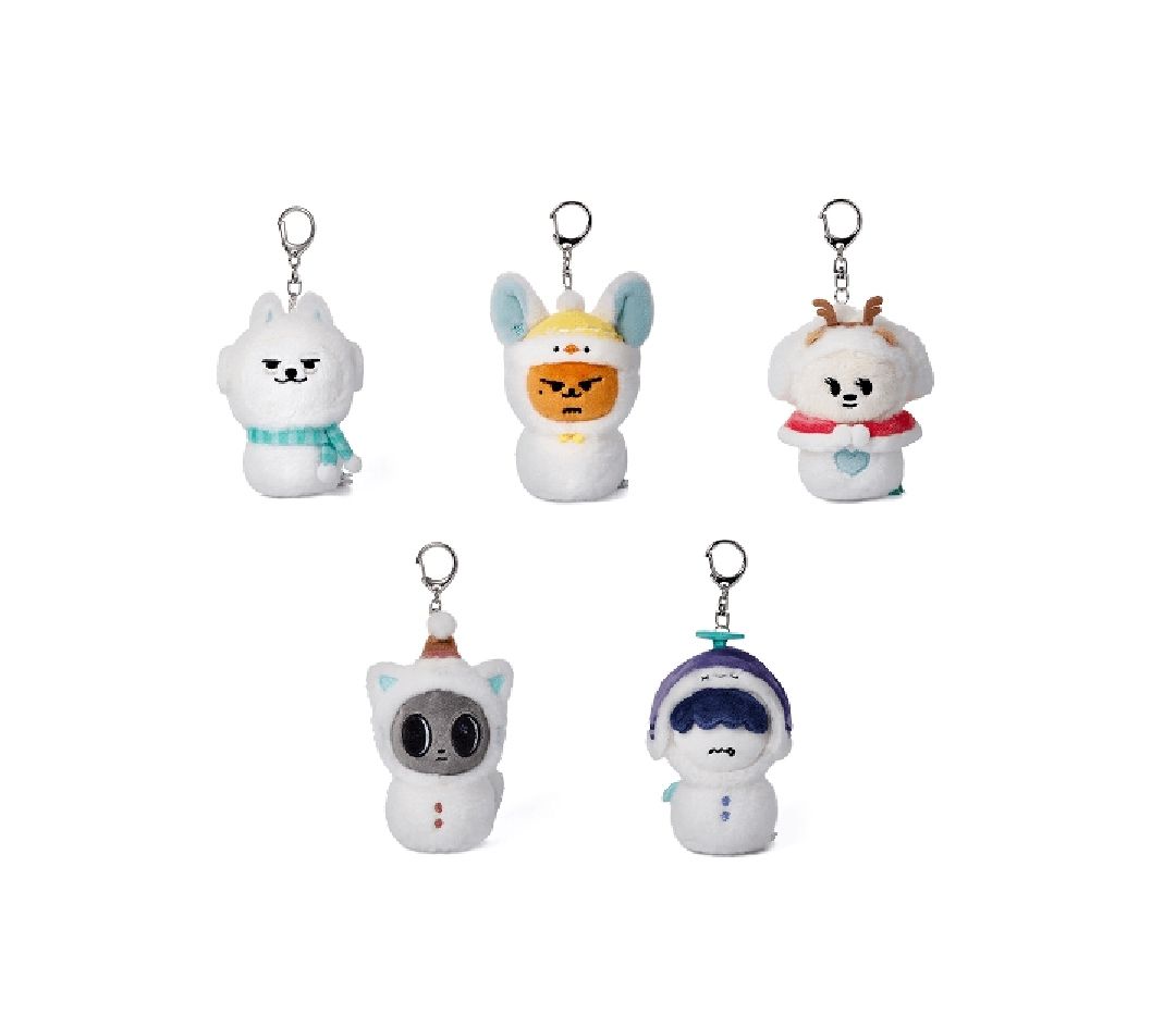 勇猛雪人吊飾娃